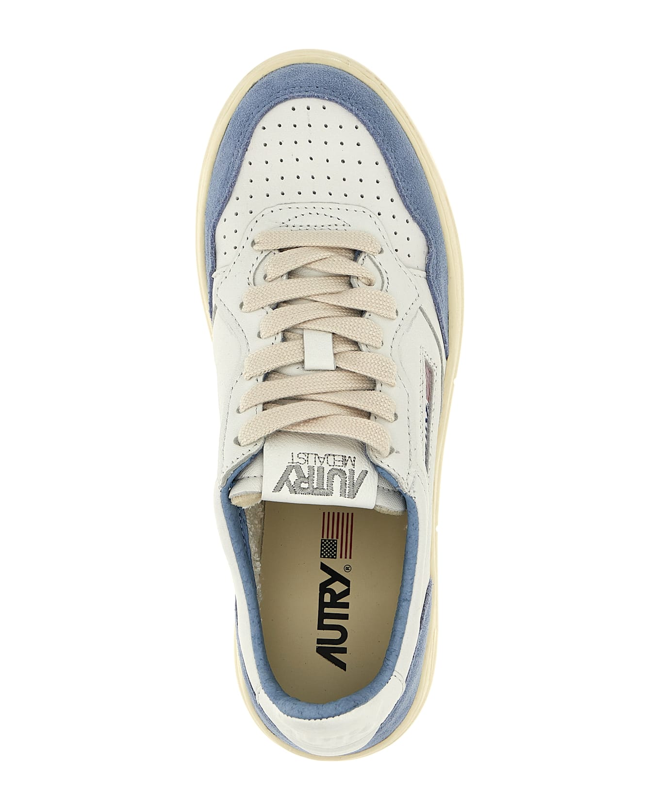 Autry 'medalist Low' Sneakers - Light Blue