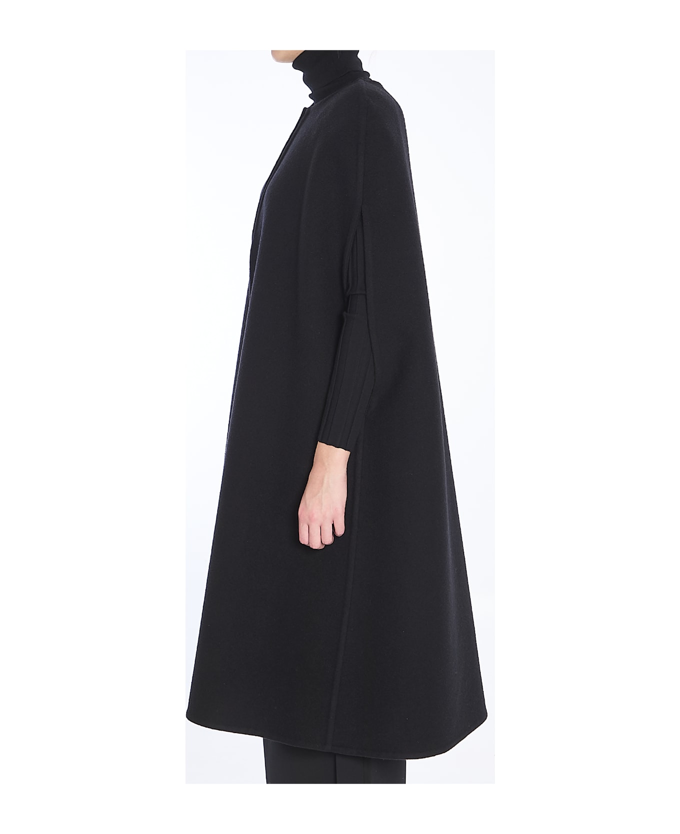 Valentino Garavani Cachemire Cape - BLACK