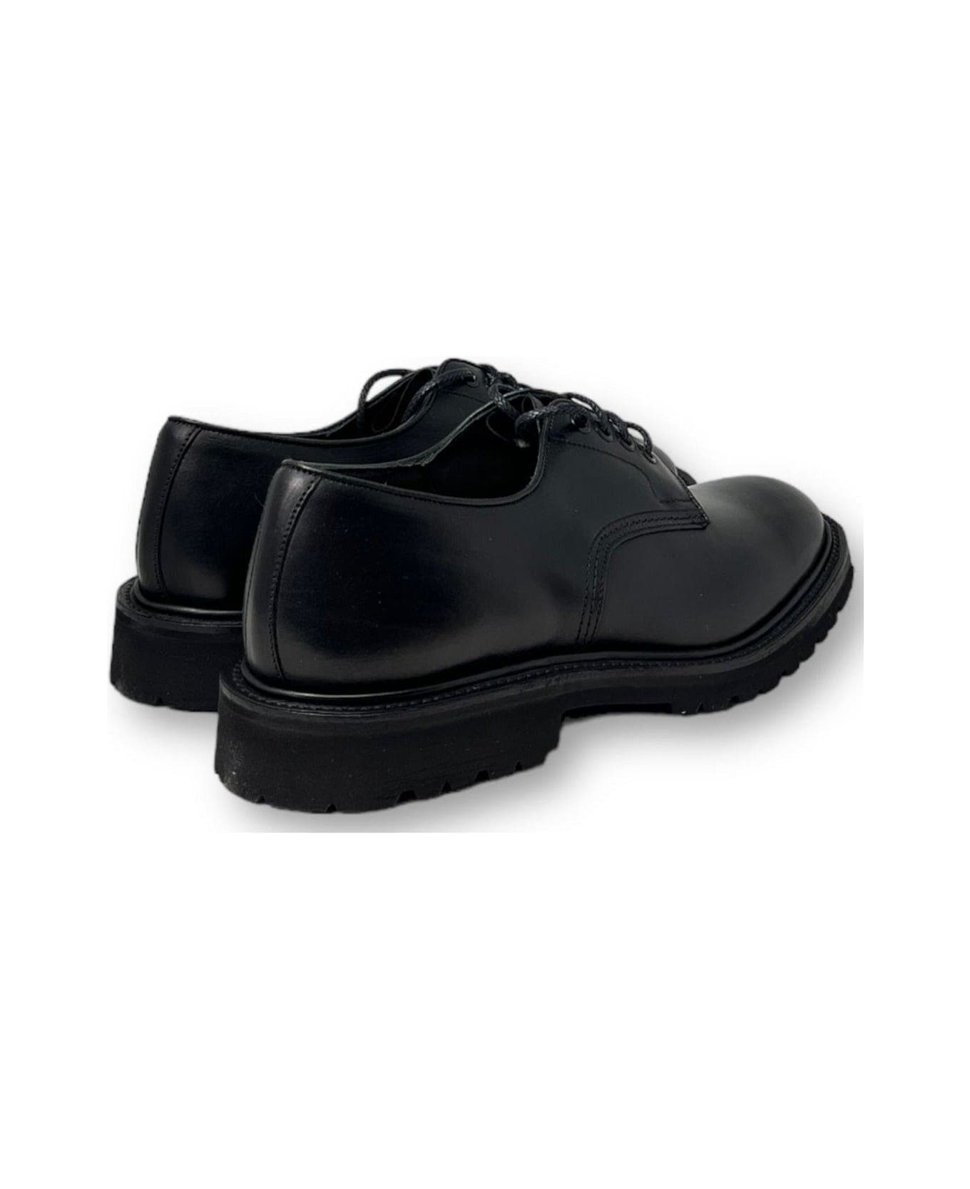 Tricker's Daniel Tramping Lace-up Shoes Tricker's - BLACK