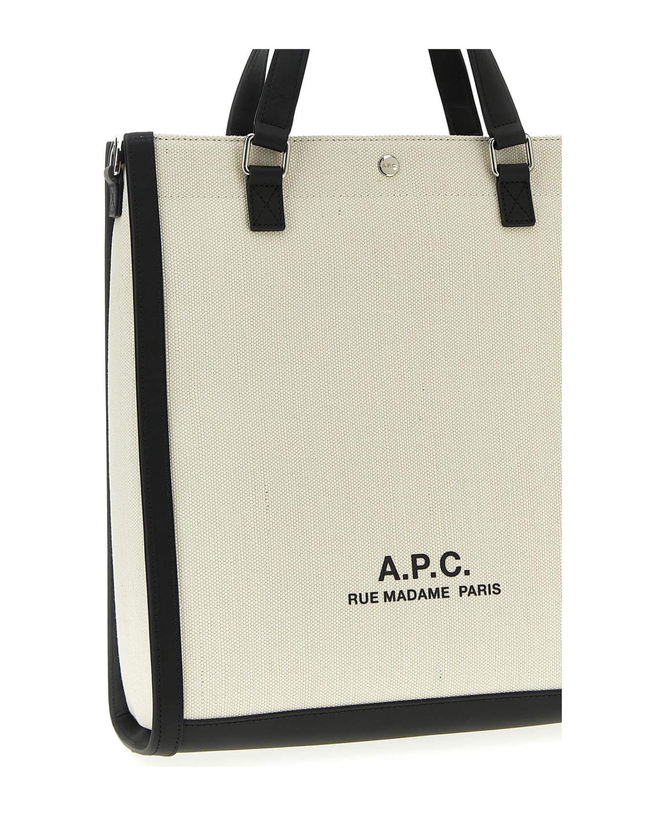 A.P.C. Camille 2.0 Shopping Bag - Beige