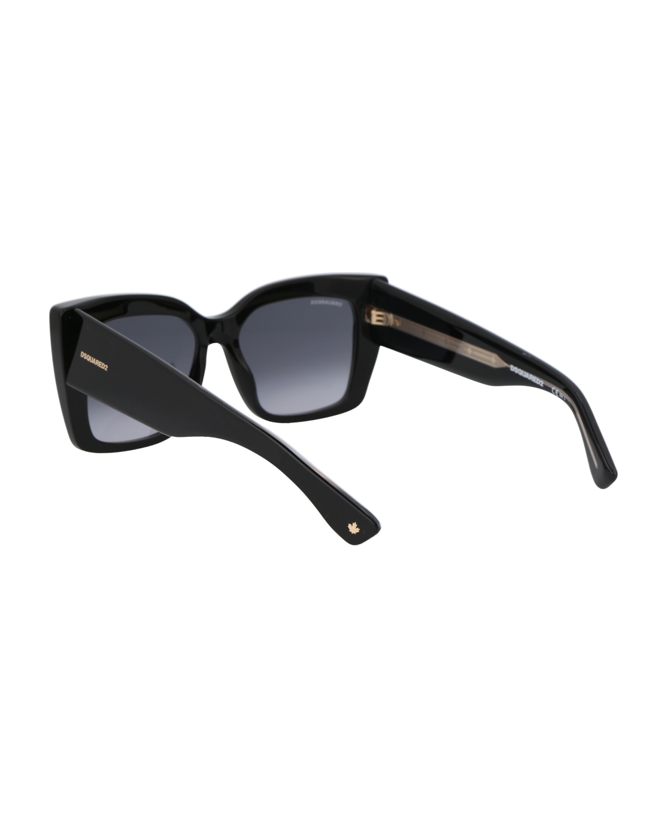 Dsquared2 Eyewear D2 0017/s Sunglasses - 2M29O BLACK GOLD サングラス