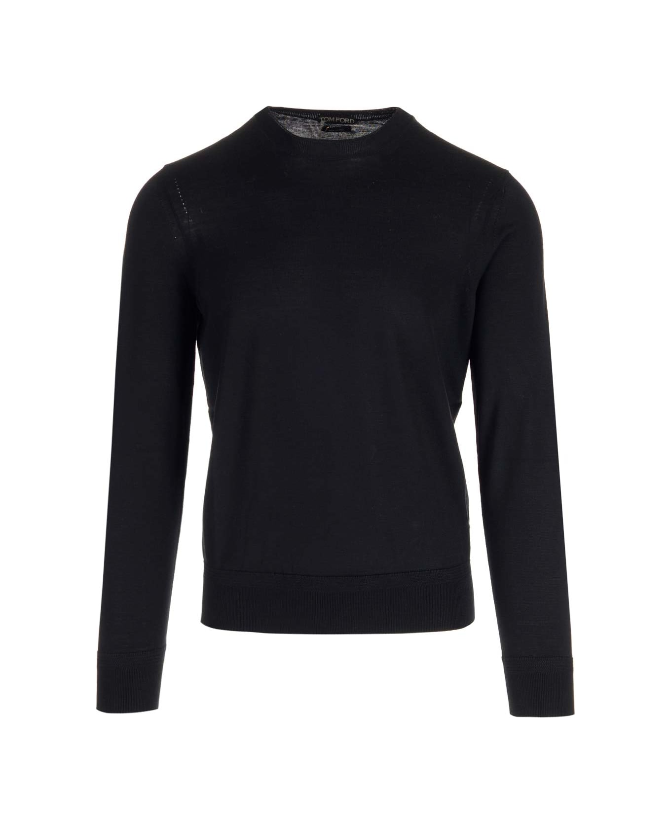 Tom Ford Black Wool Sweater - Black