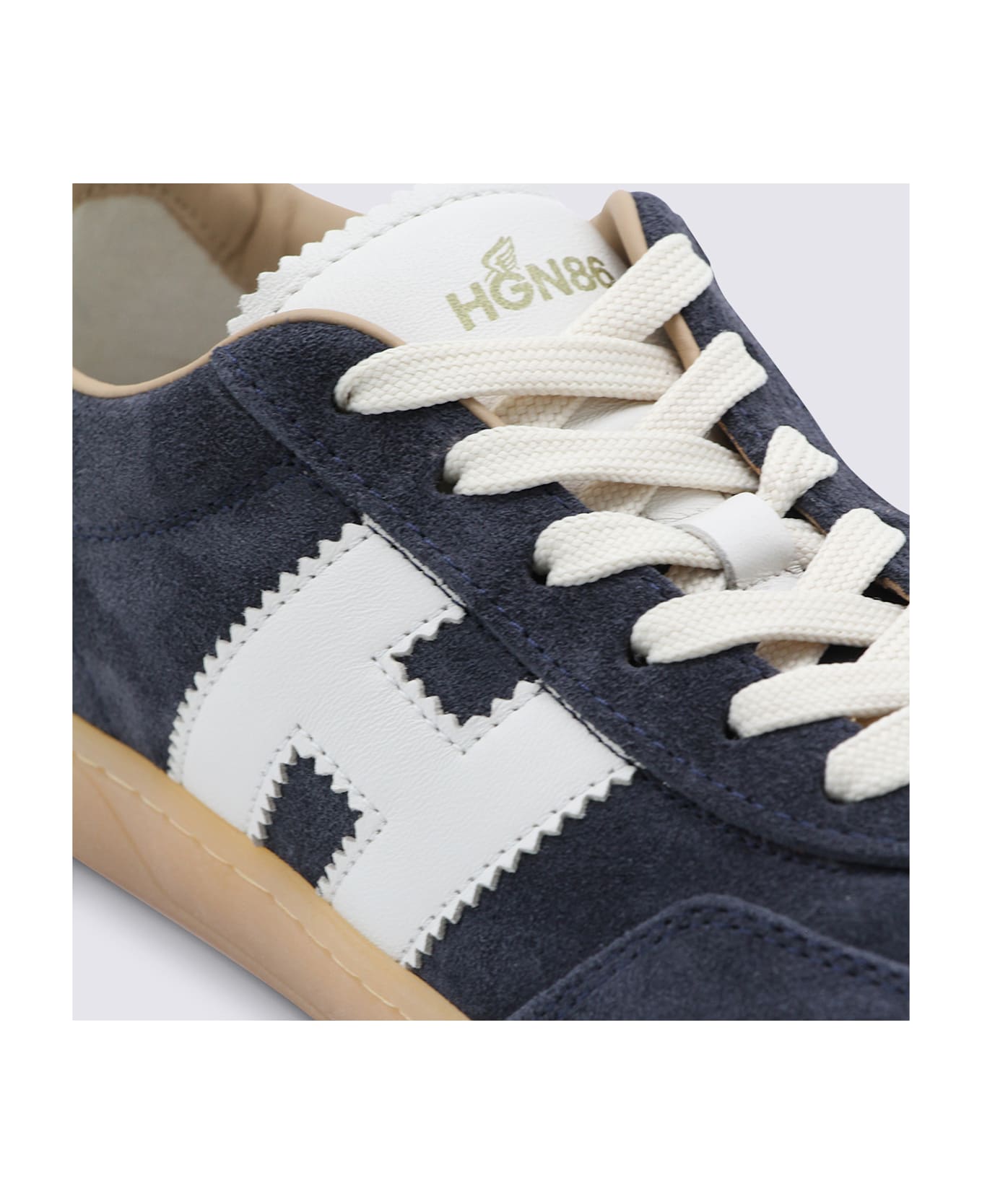 Hogan Blue Suede Cool Sneakers - Blue