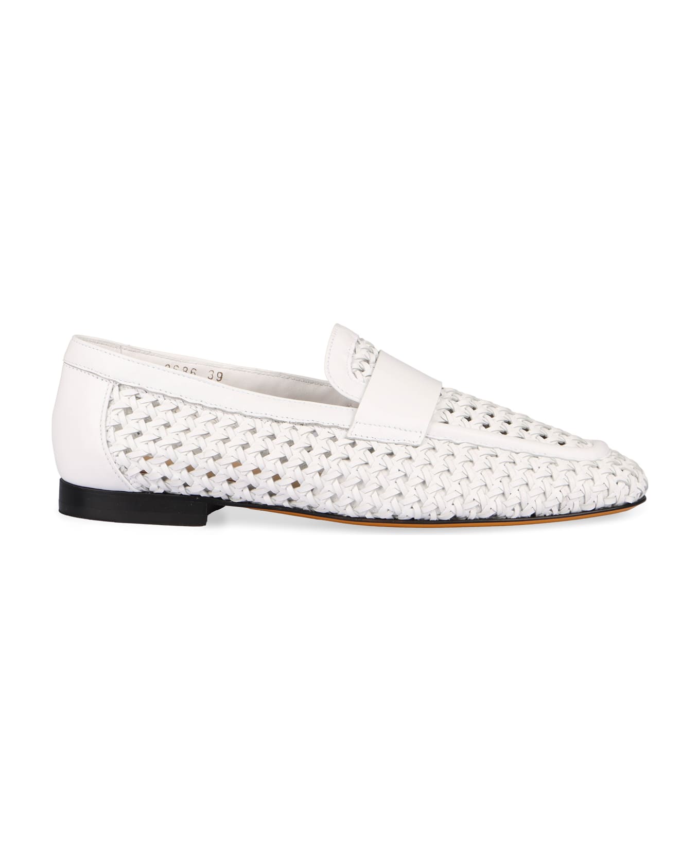 Doucal's Leather Loafers - White