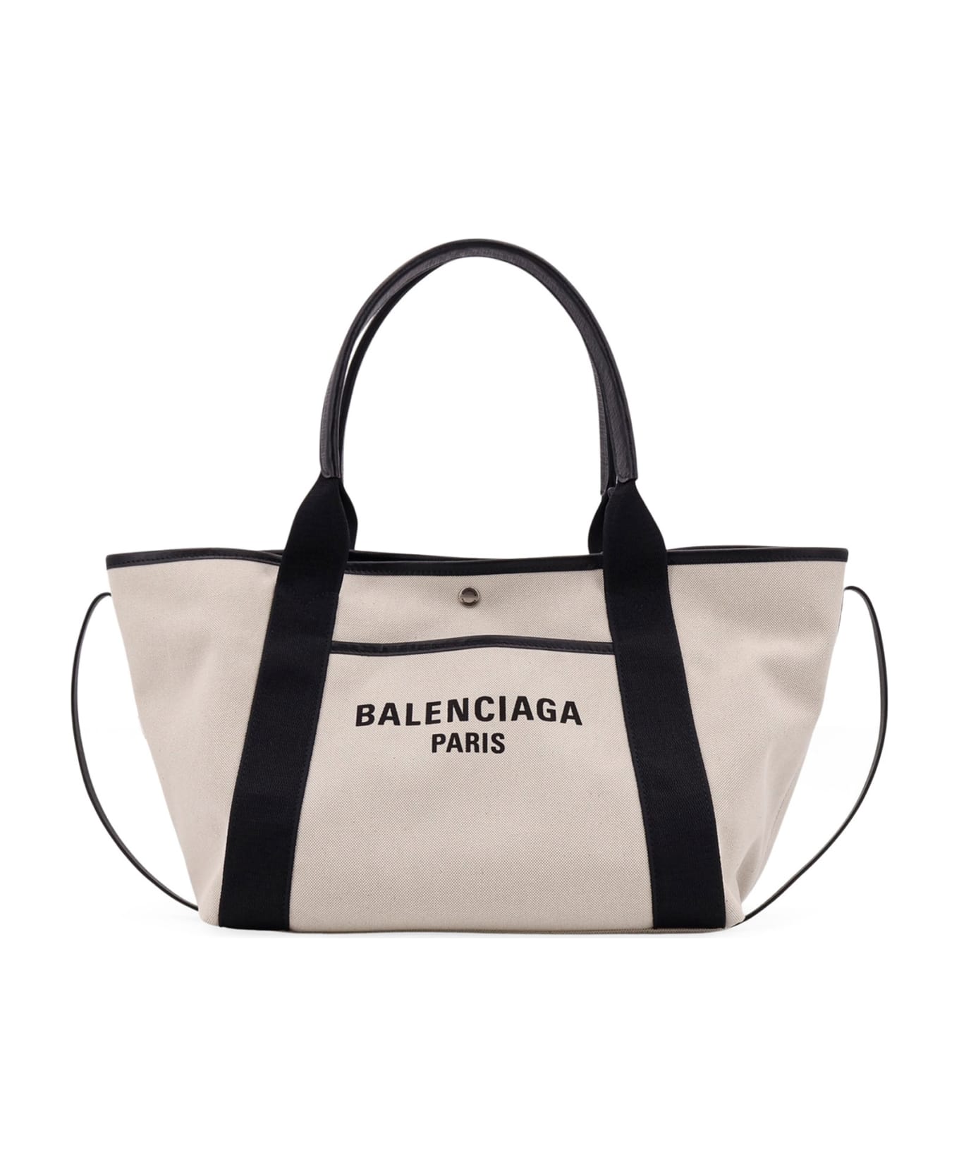 Balenciaga Sand Canvas Medium Biarritz Shopping Bag - Neutrals