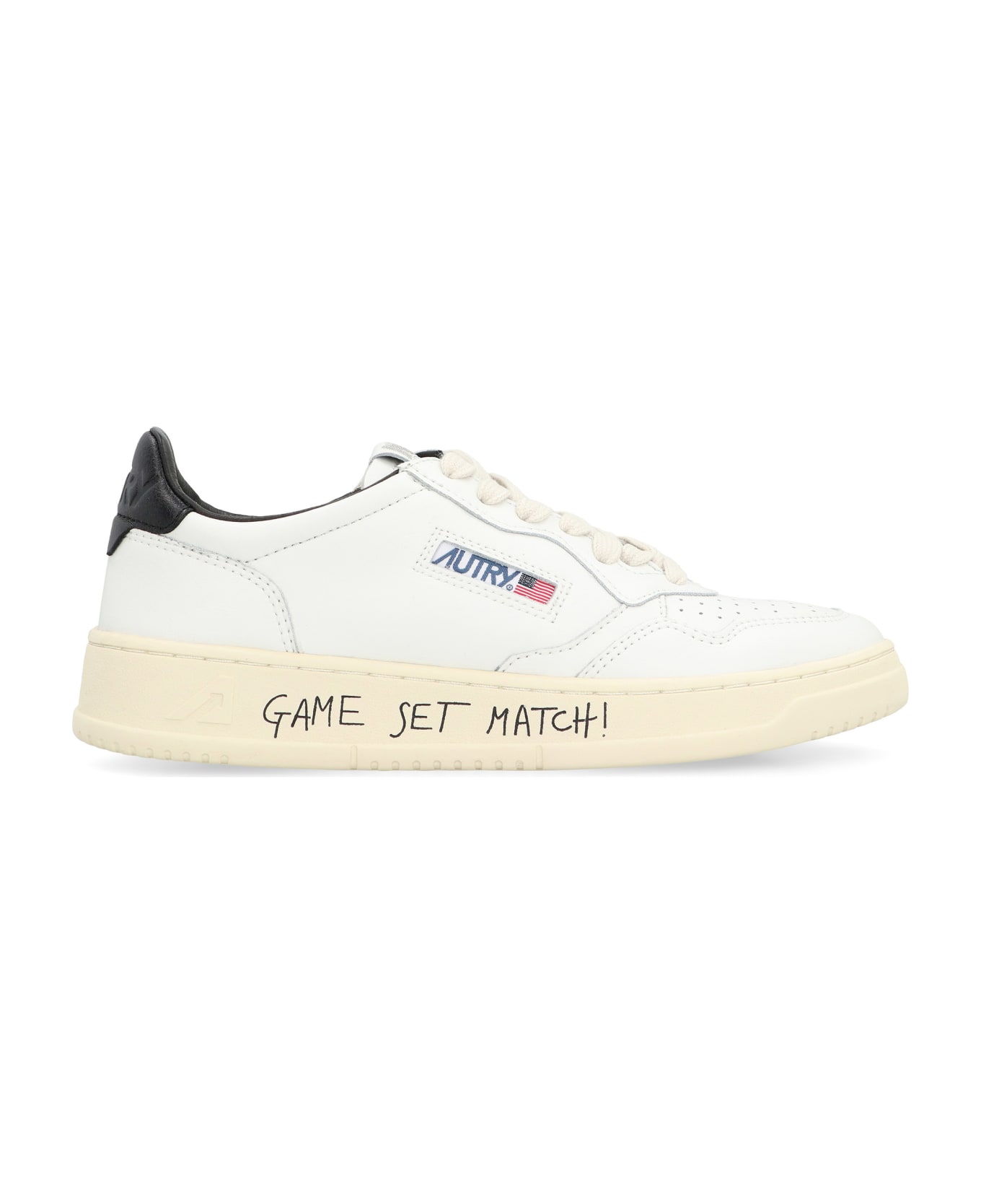Autry Medalist Low-top Sneakers - Match/leat Wht/blk
