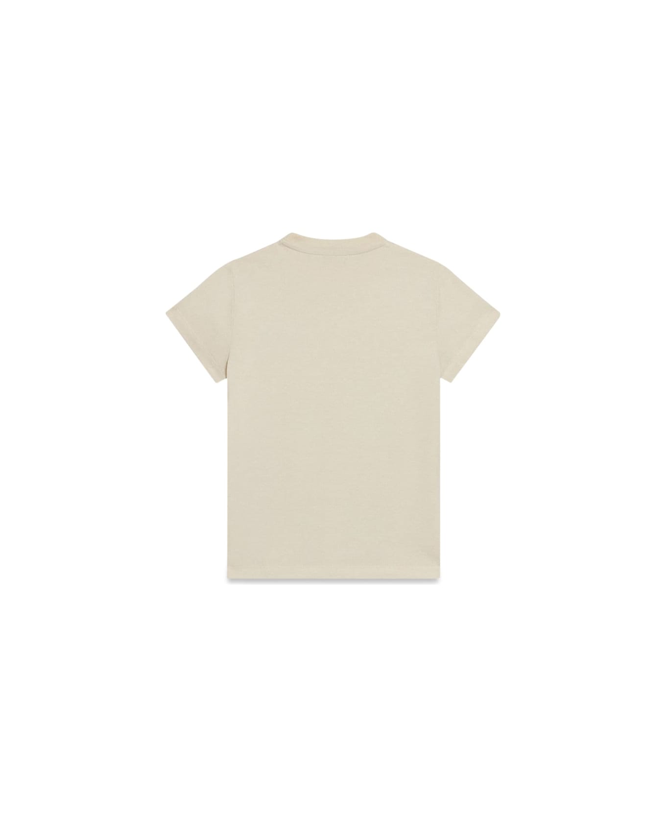 Golden Goose Journey Girl's T-shirt Cotton Jersey Golden Keys Printed - WHITE