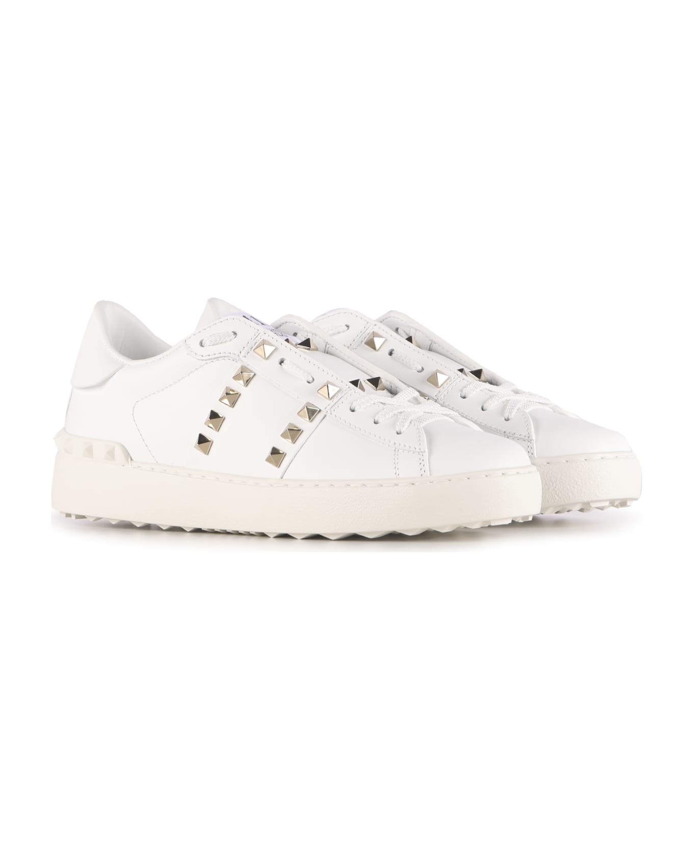Valentino Garavani Rockstud Untitled Sneakers - White