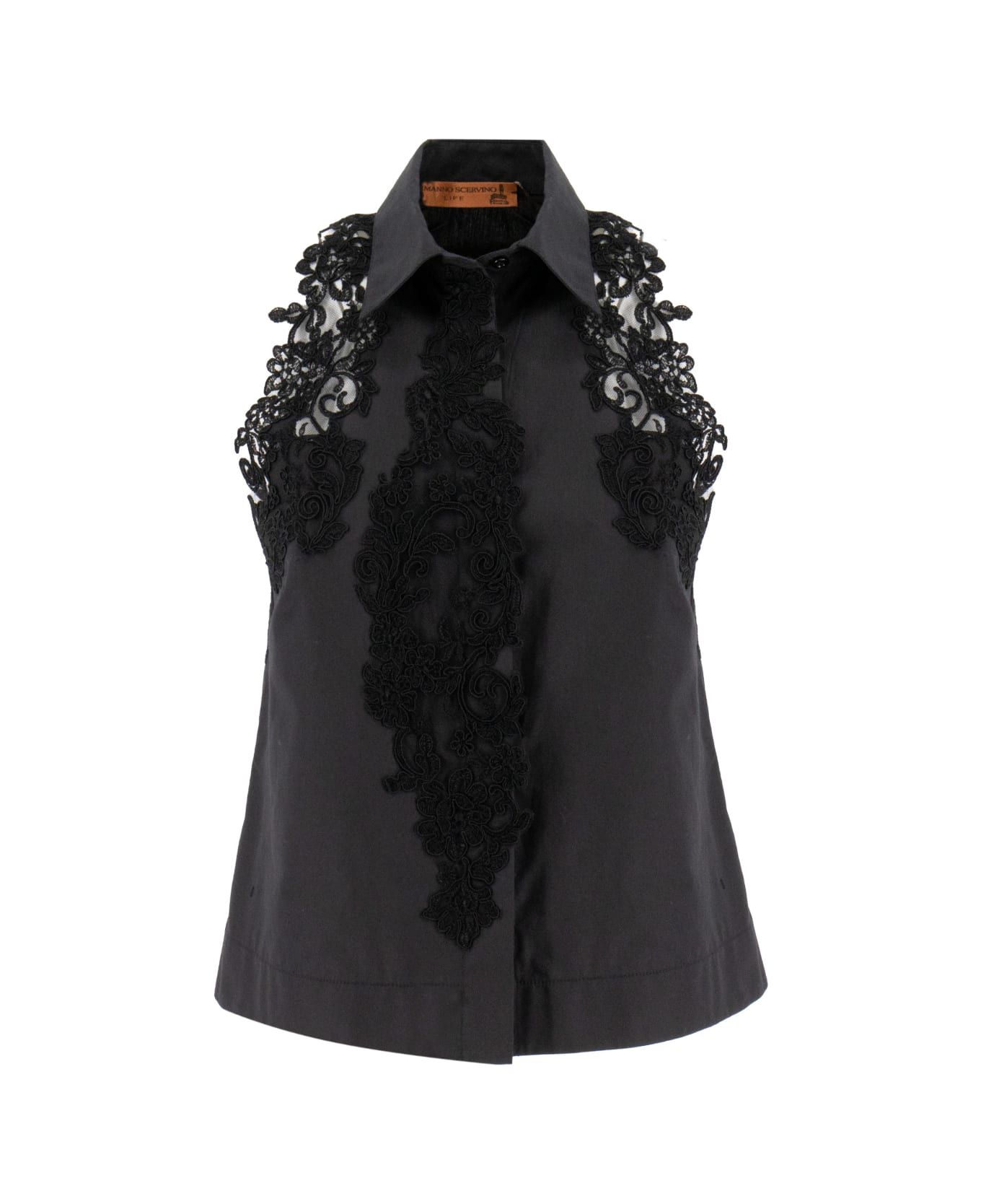 Ermanno Scervino Shirt - BLACK