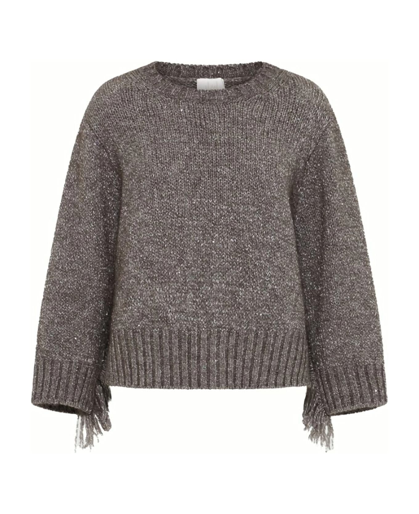 Marella Grey Crewneck Sweater - GRIGIO