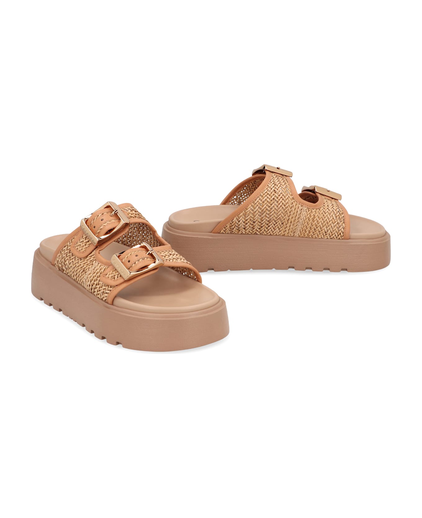 Casadei Platform Sandals - Leather Brown