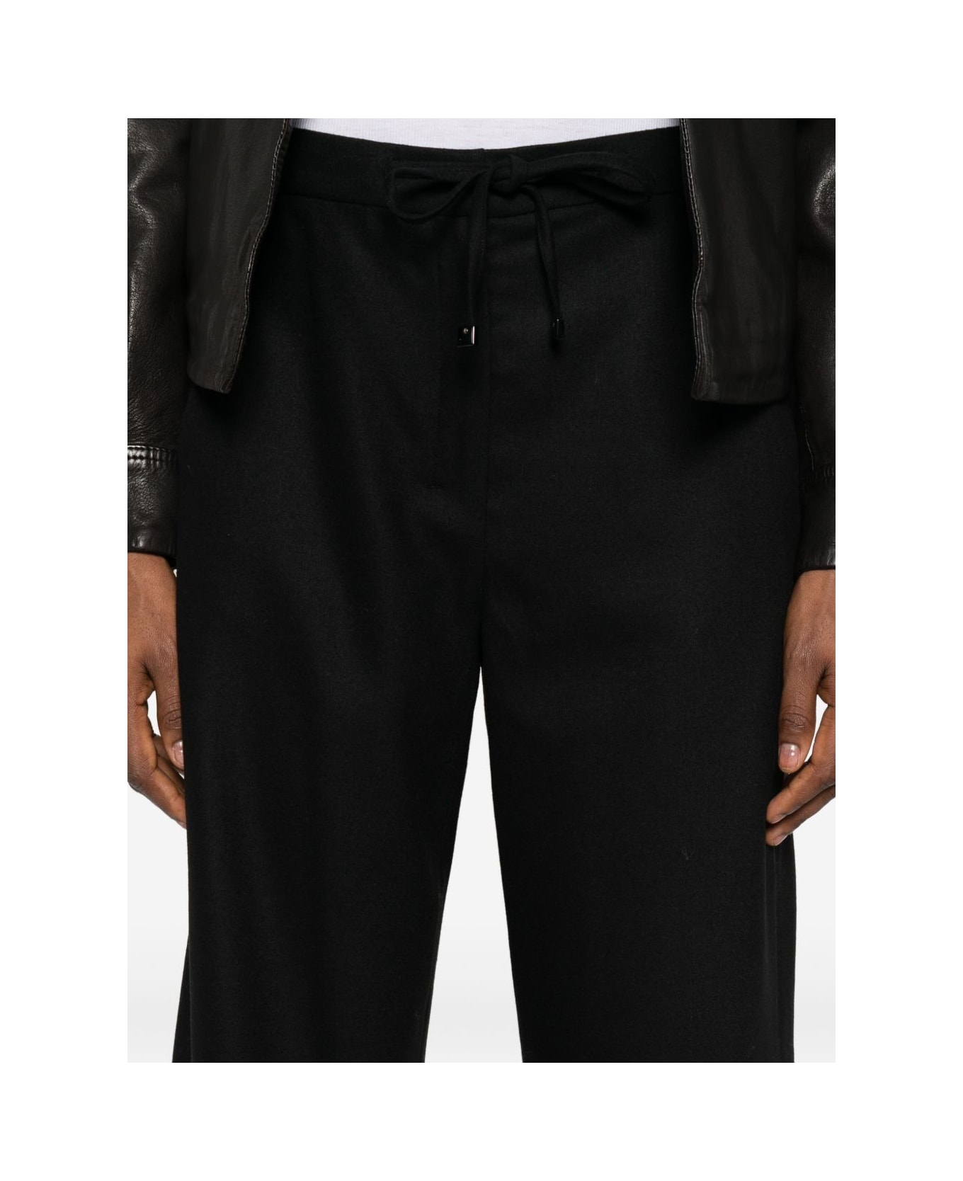 
S Max Mara Black Trousers - Black