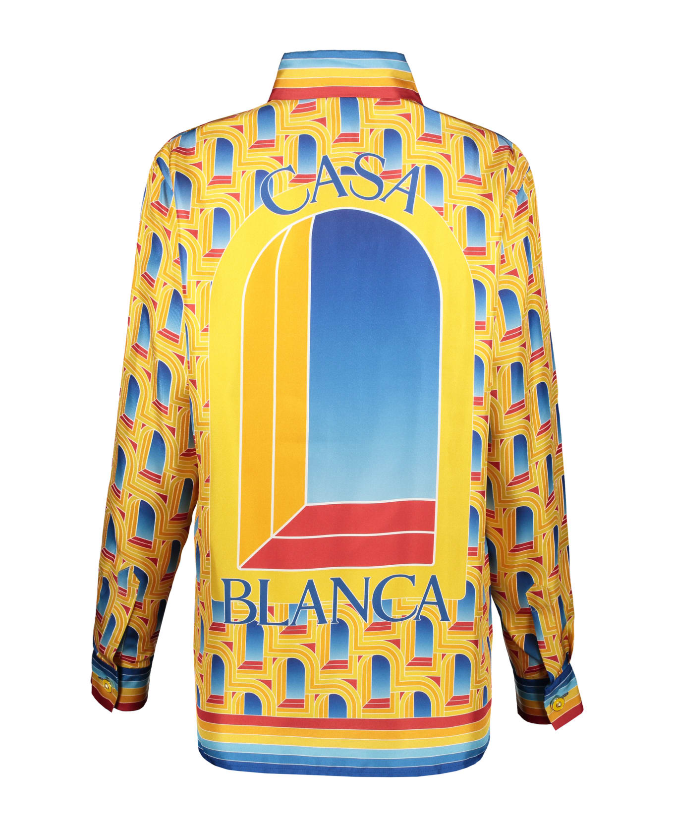 Casablanca Printed Silk Shirt - Multicolor