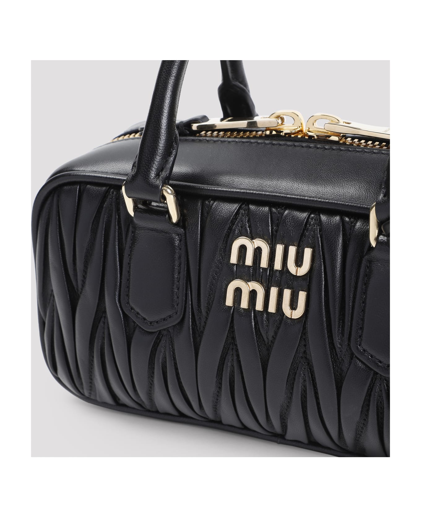 【送関込】MiuMiu☆ミュウミュウ Lamb Leather Handbag Miu Miu Lamb Leather Handbag | italist