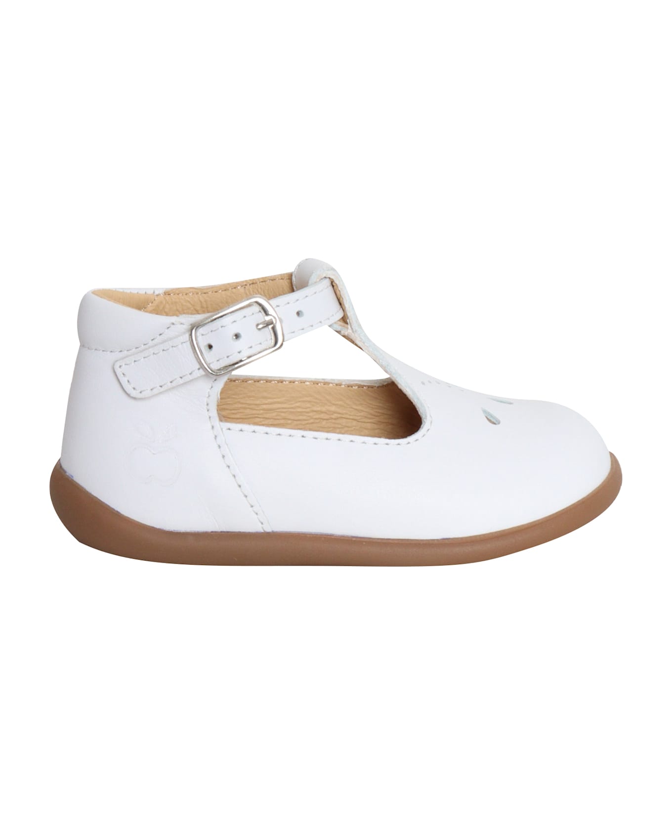 Pom d'Api Stand-up Salome Shoes - WHITE