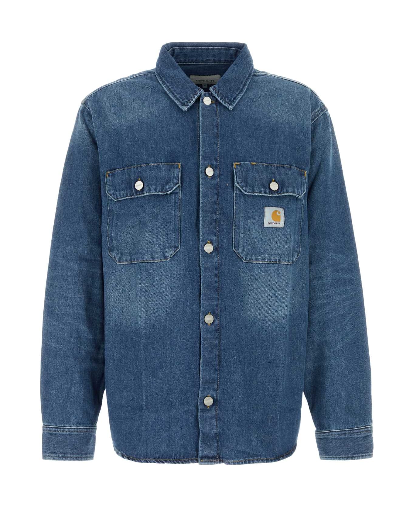 Carhartt Harvey Denim Overshirt - CHARCOAL