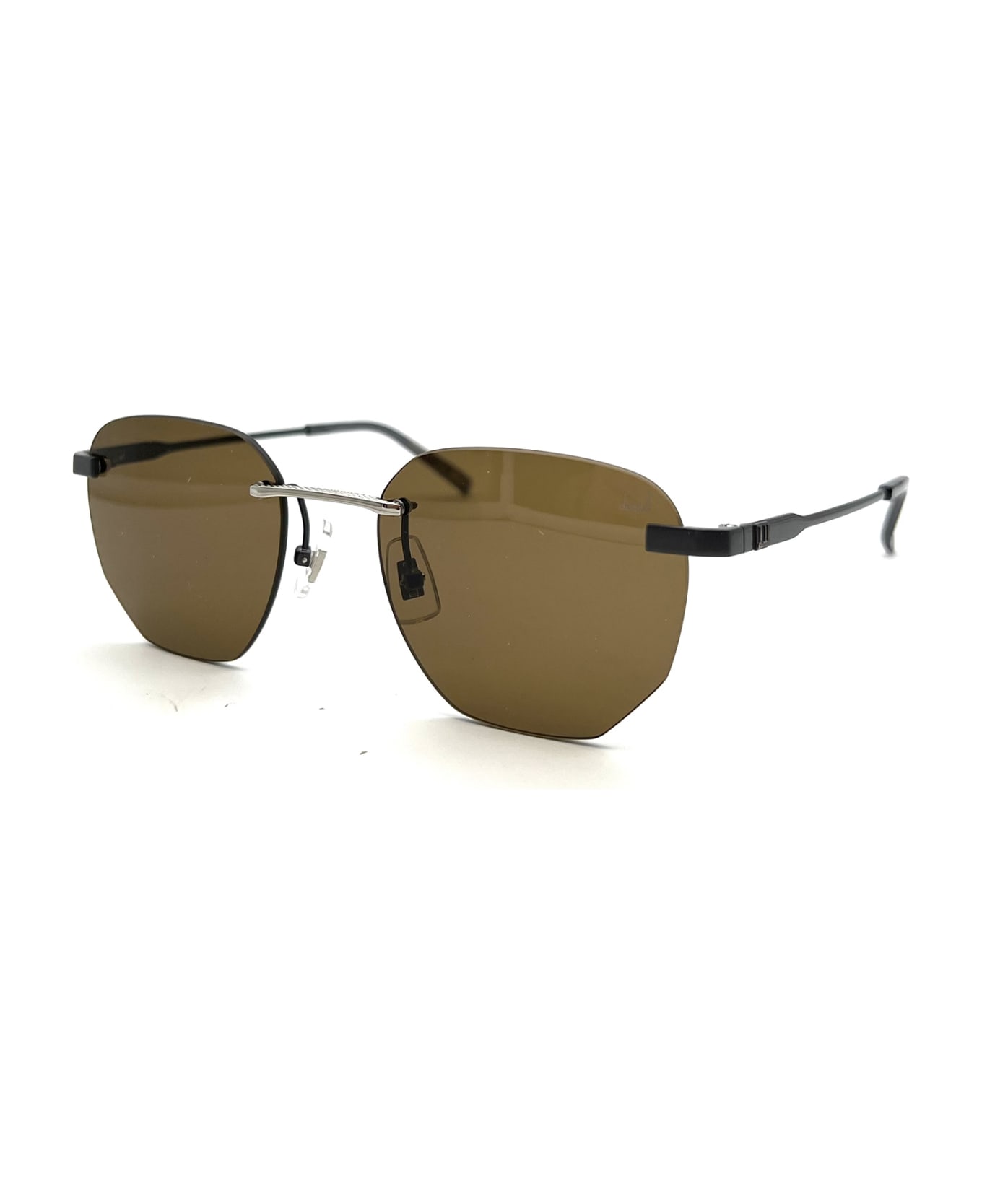 Dunhill DU0066S Sunglasses - Grey Grey Brown サングラス