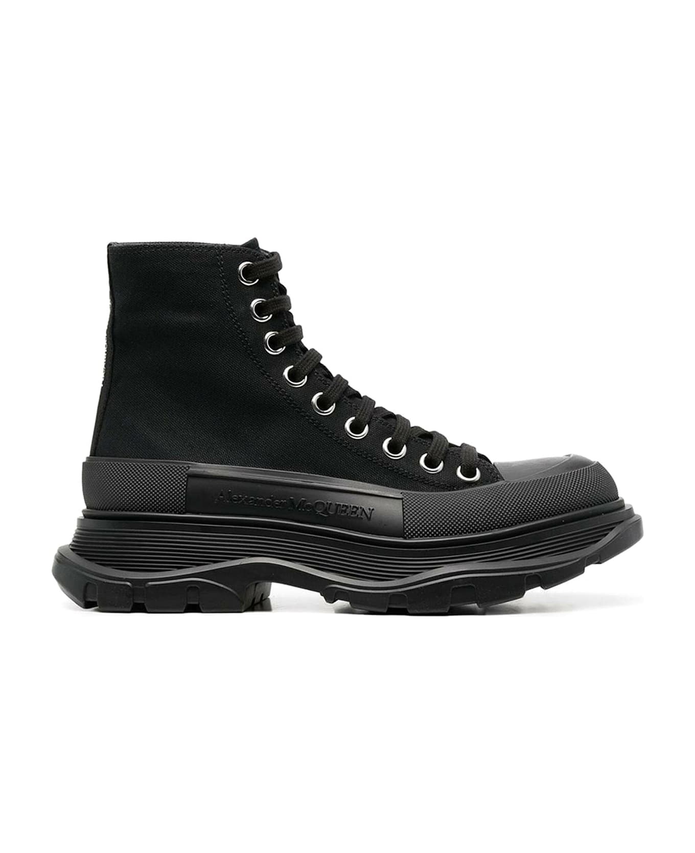 Alexander McQueen Tread Slick High-top Sneakers - Black