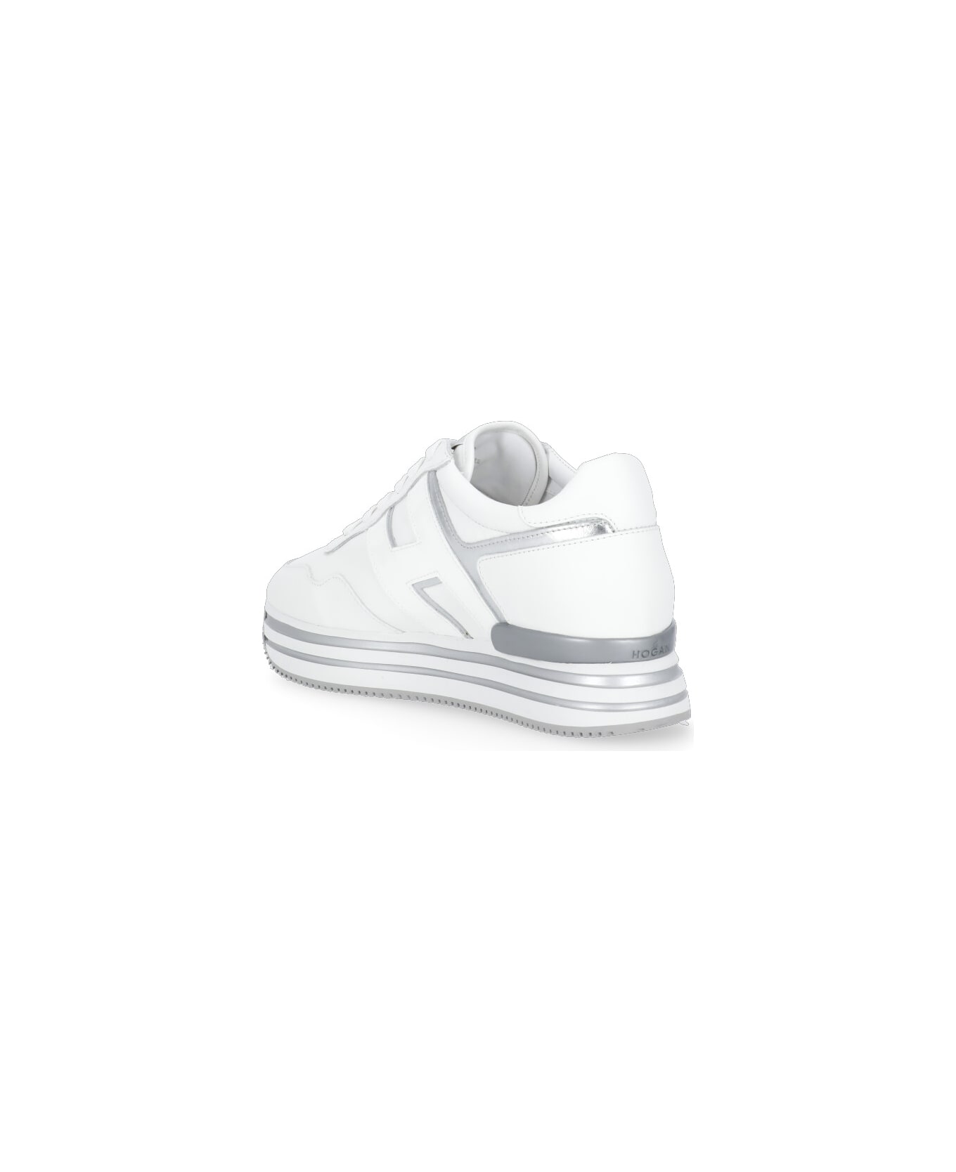 Hogan Midi Platform H483 Sneakers - White