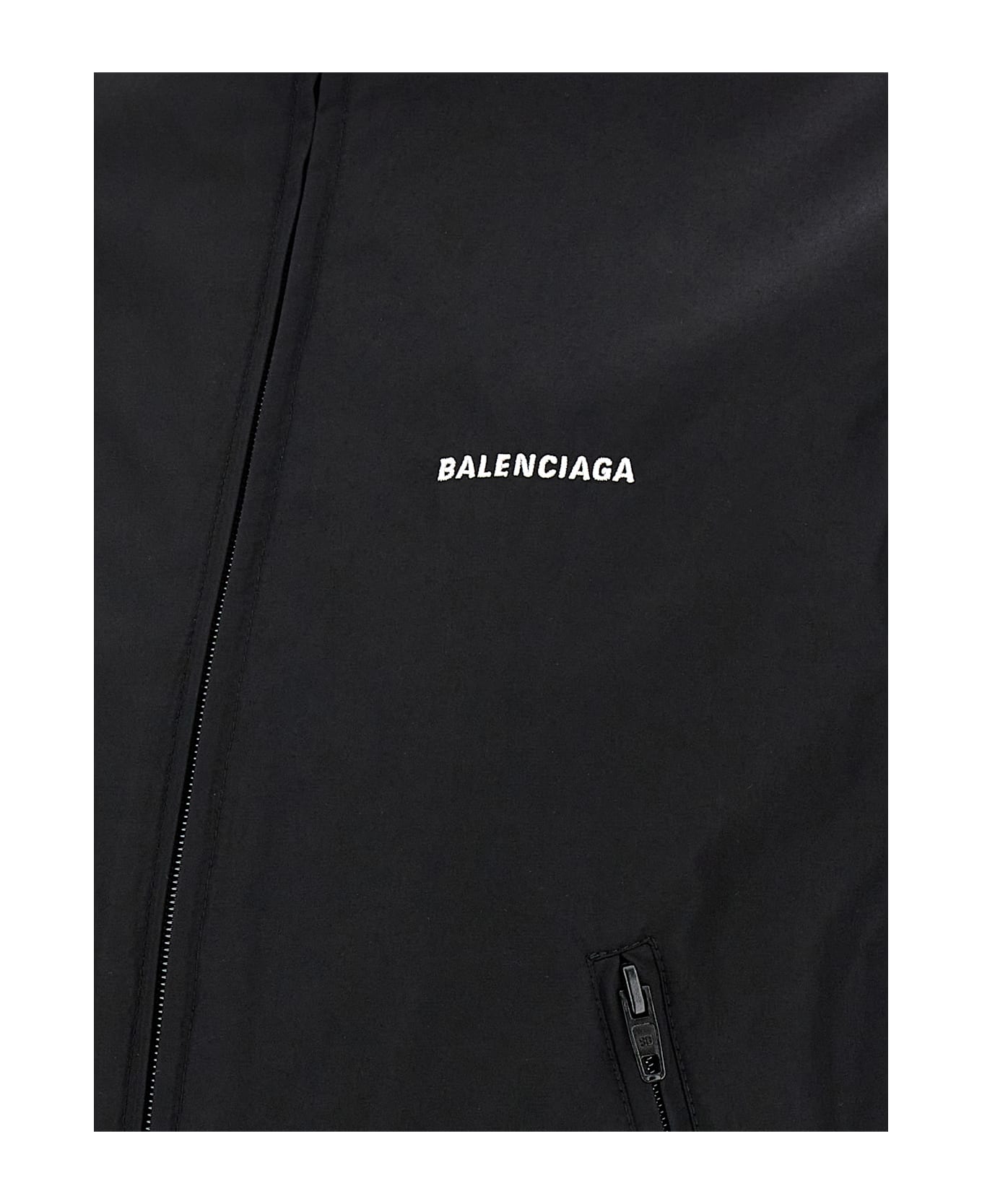 Balenciaga Logo Embroidery Jacket | italist