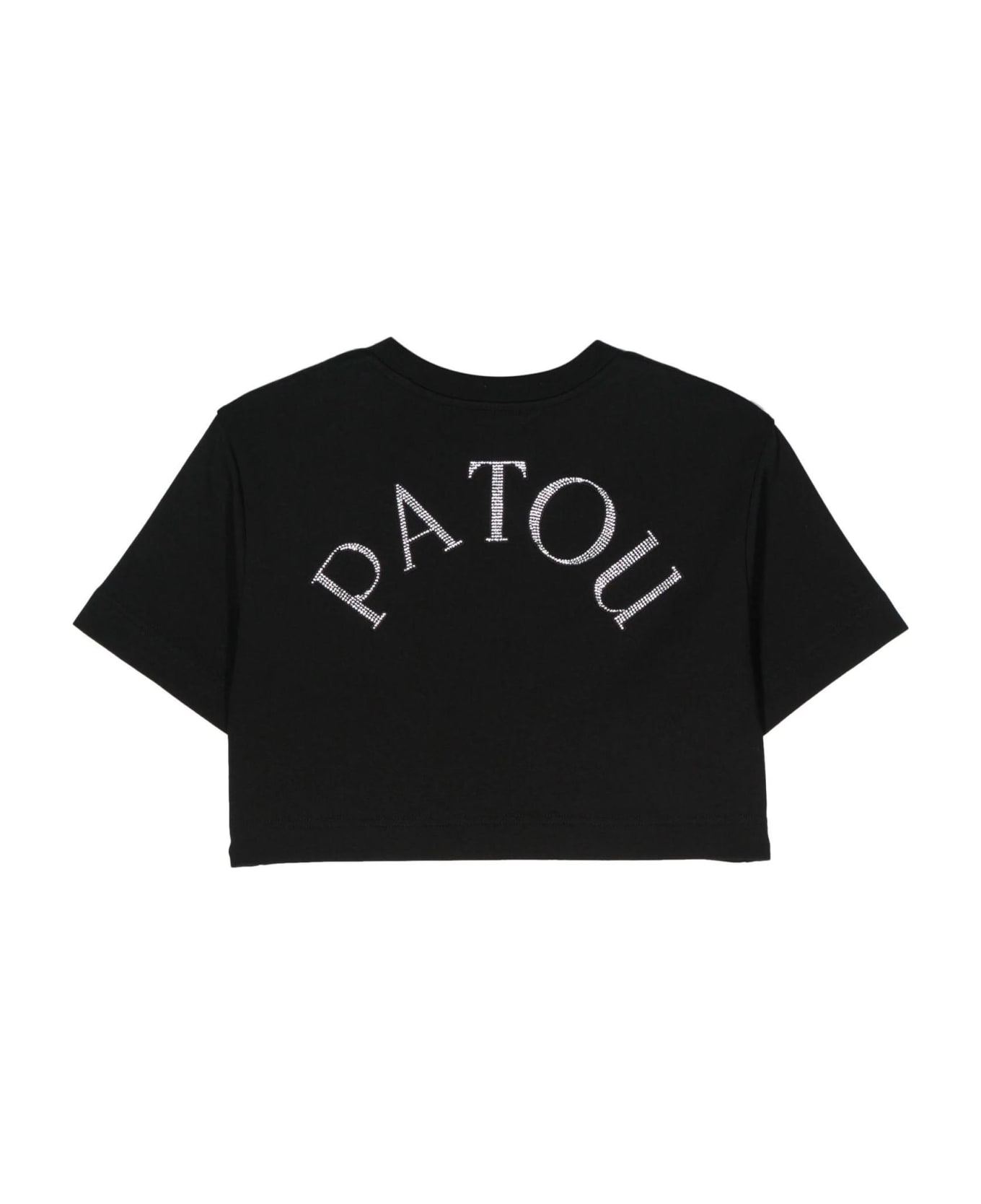 Patou Black Organic Cotton T-shirt - B Black