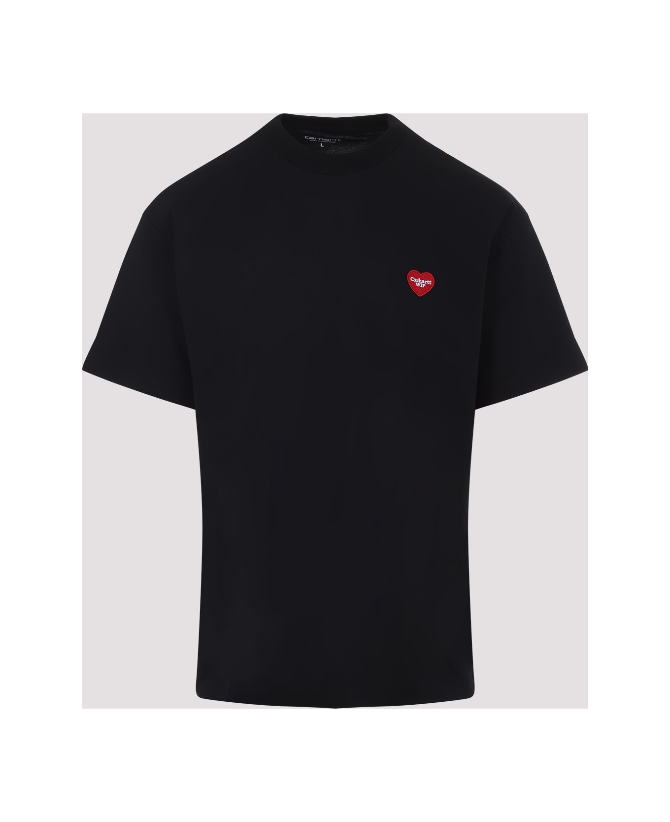 Carhartt Heart Ii Hartt T-shirt - Xx Black