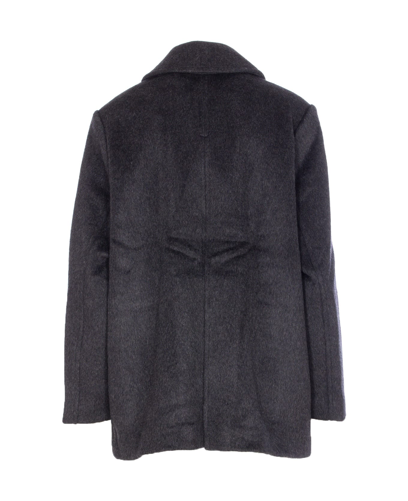 Ganni Double Faced Jacket - Grey