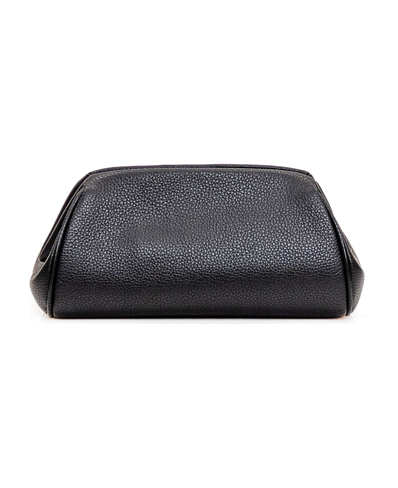 Ferragamo Leather Shoulder Bag - NERO