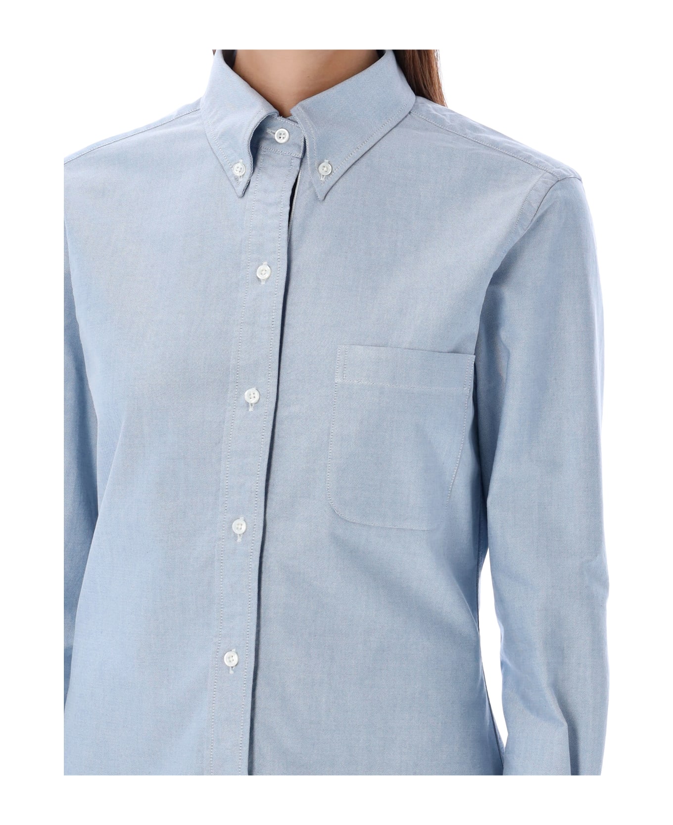 Thom Browne Oxfrod Shirt - LIGHT BLUE