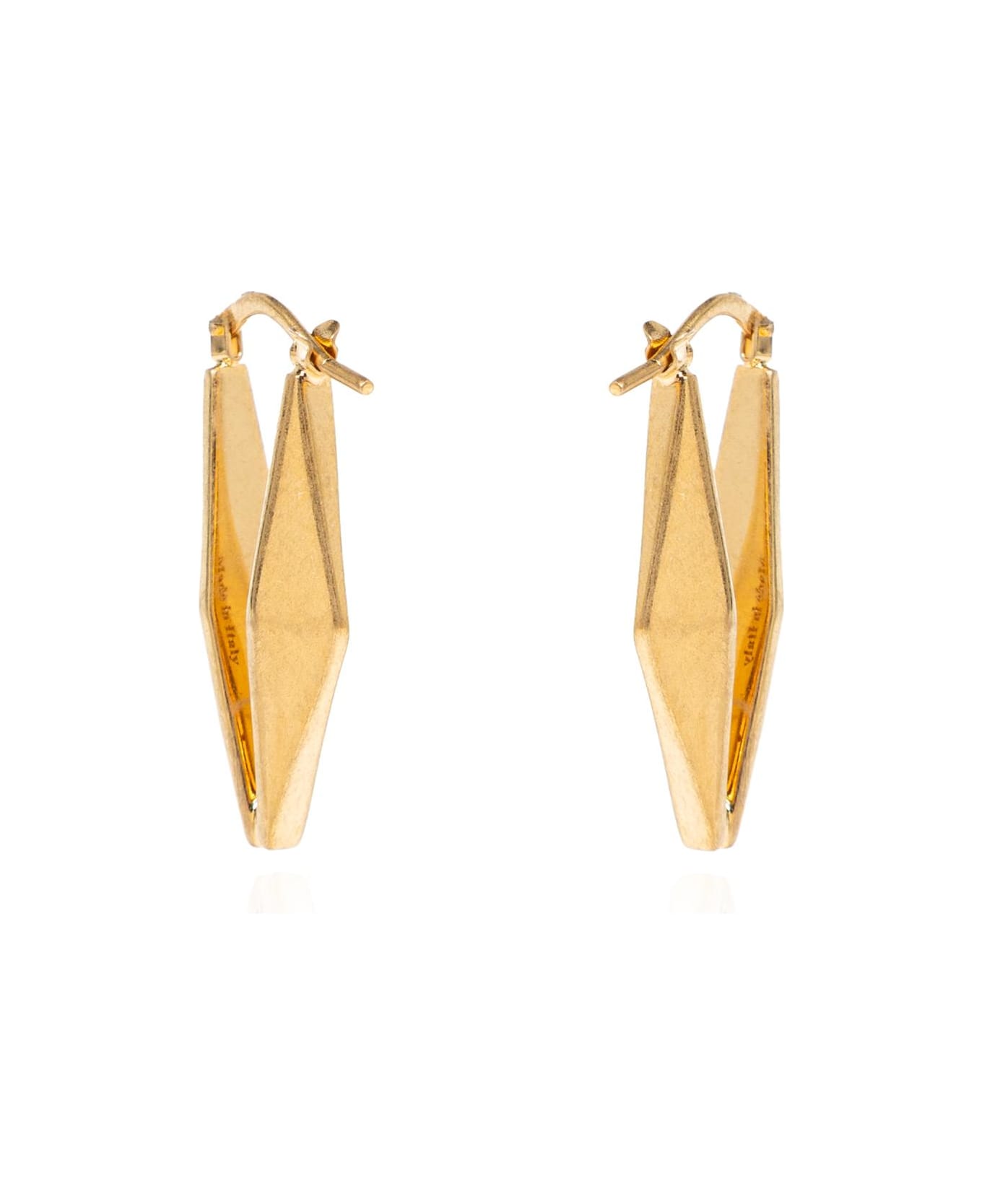 Jimmy Choo Earrings With Engraved Logo