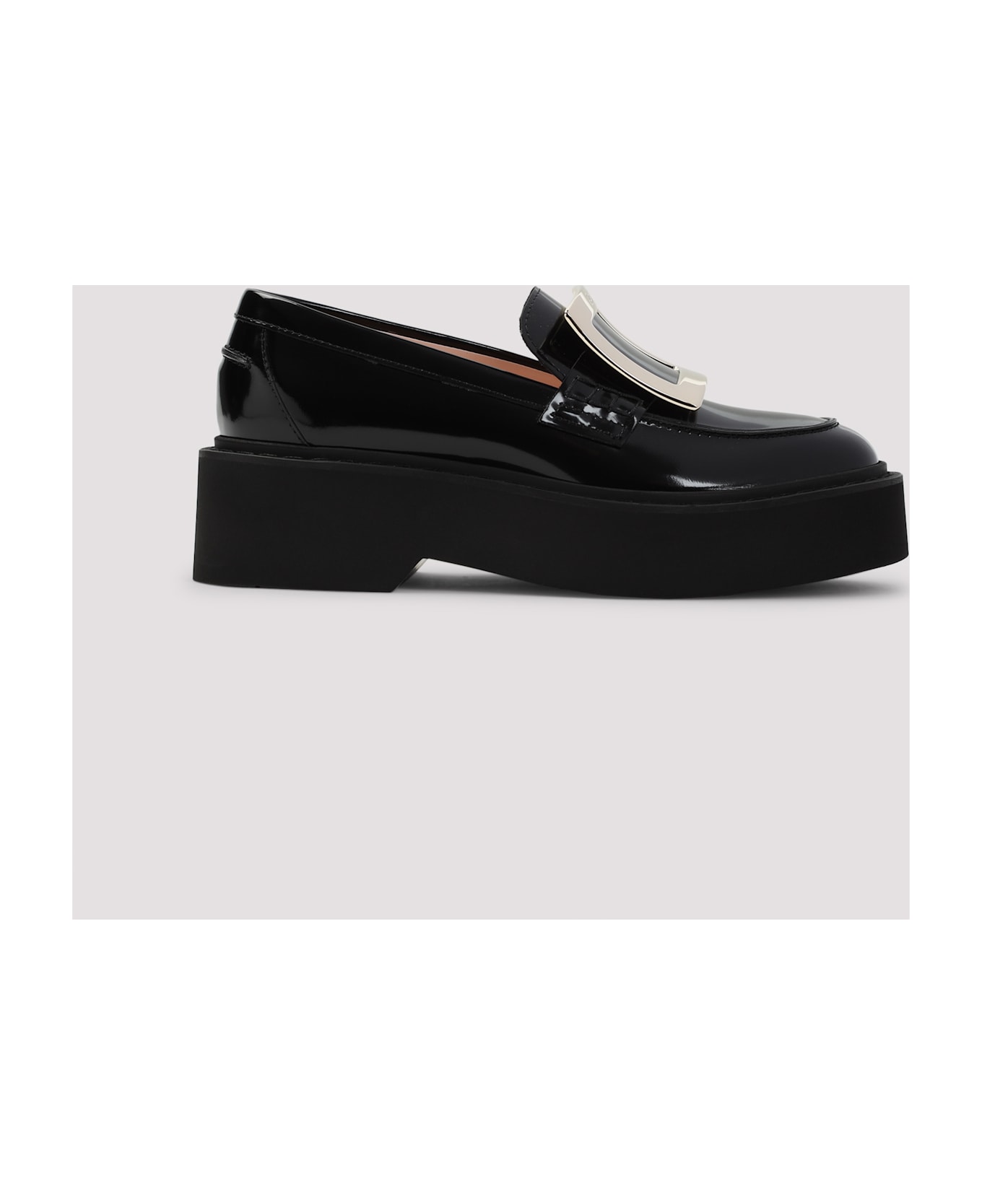 Roger Vivier Rangers High Metal Loafer - Nero