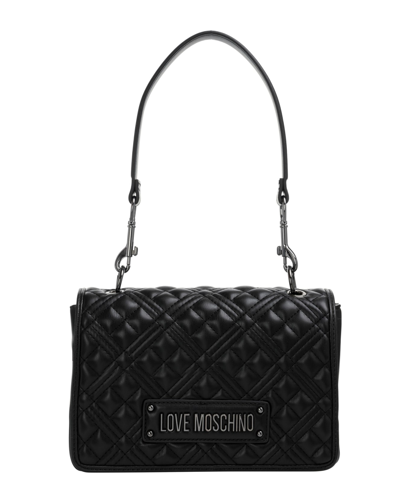 Love Moschino Shoulder Bag - A Nero トートバッグ
