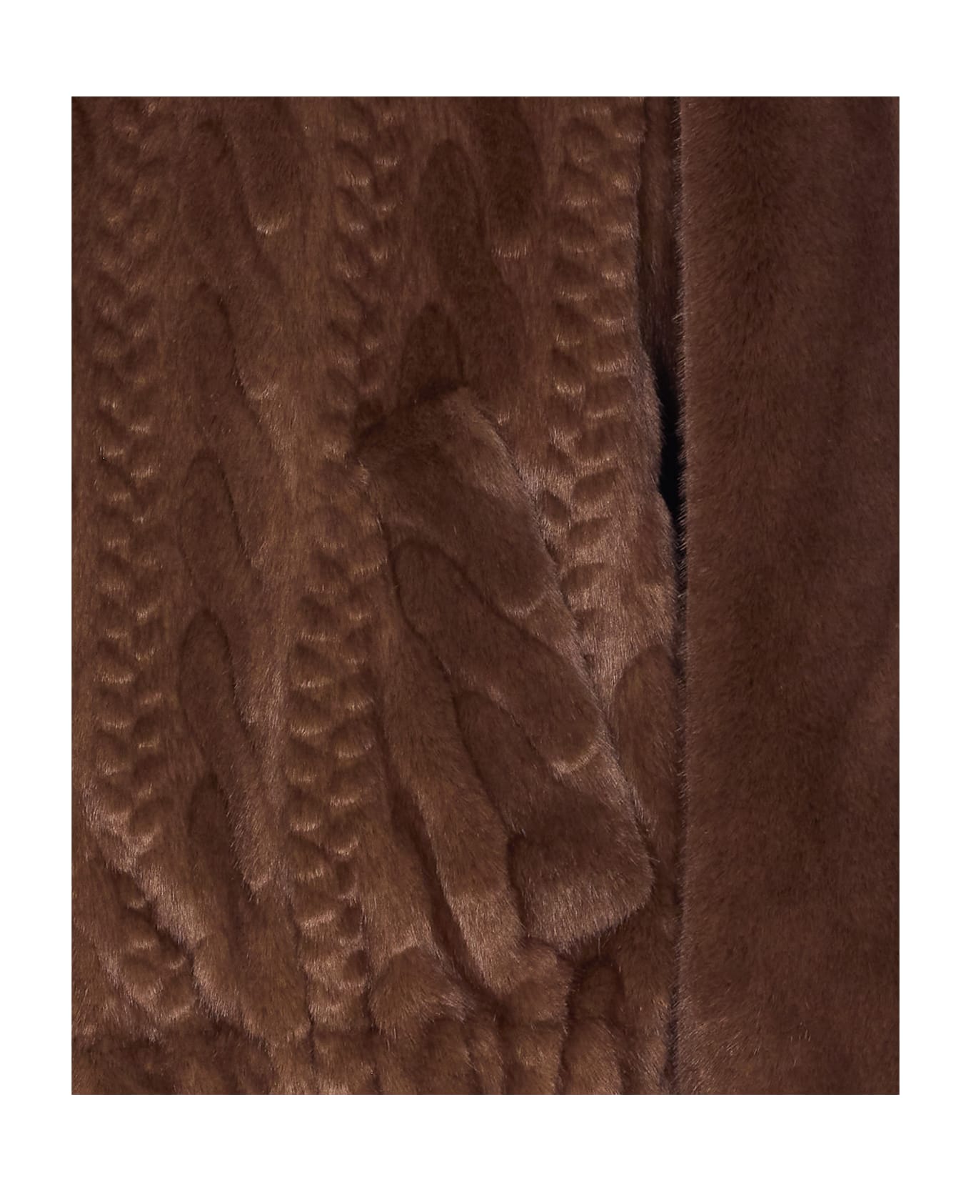Liu-Jo Faux Fur Jacket - Brown