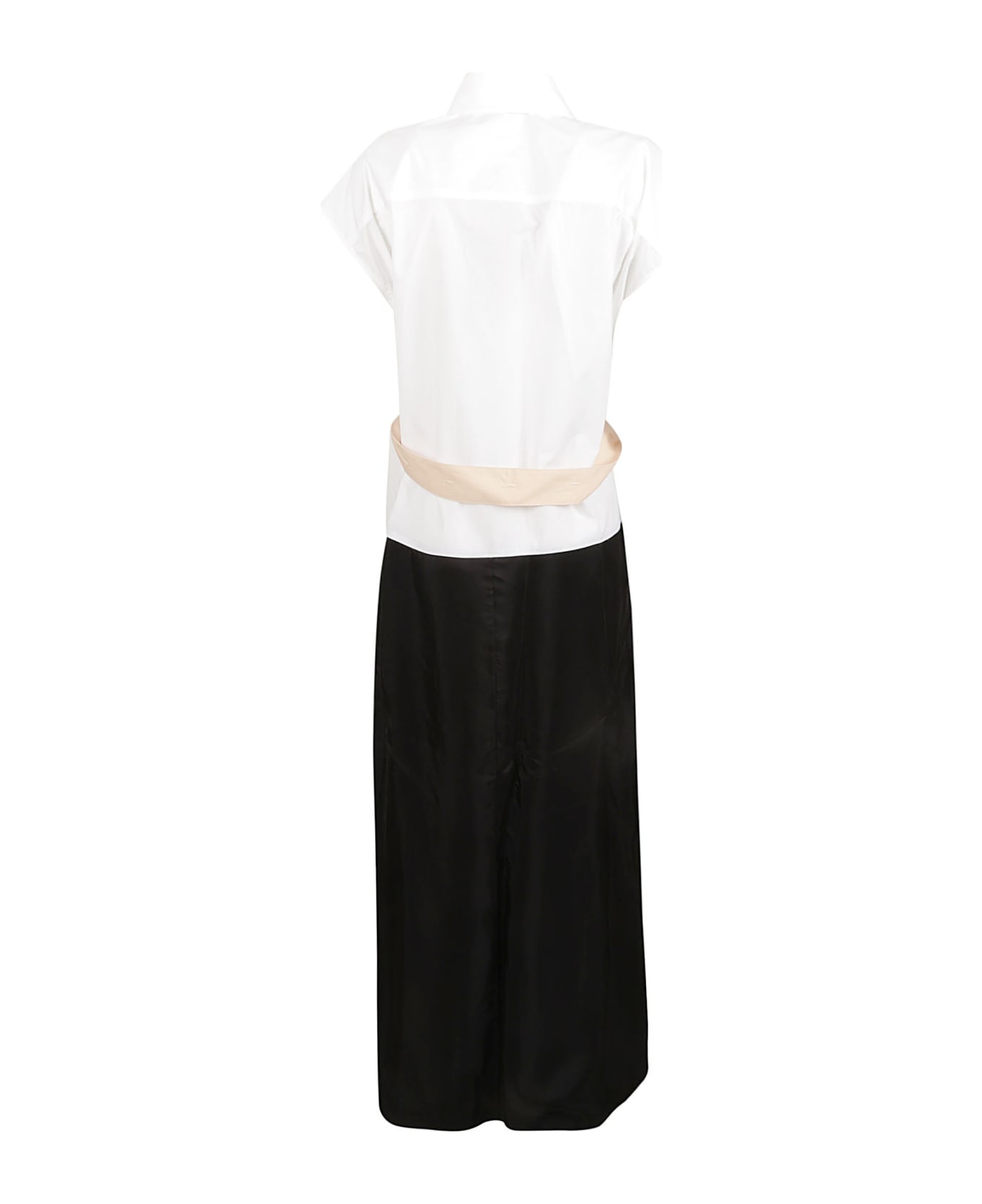 Fabiana Filippi Shirt Dress - White/Black