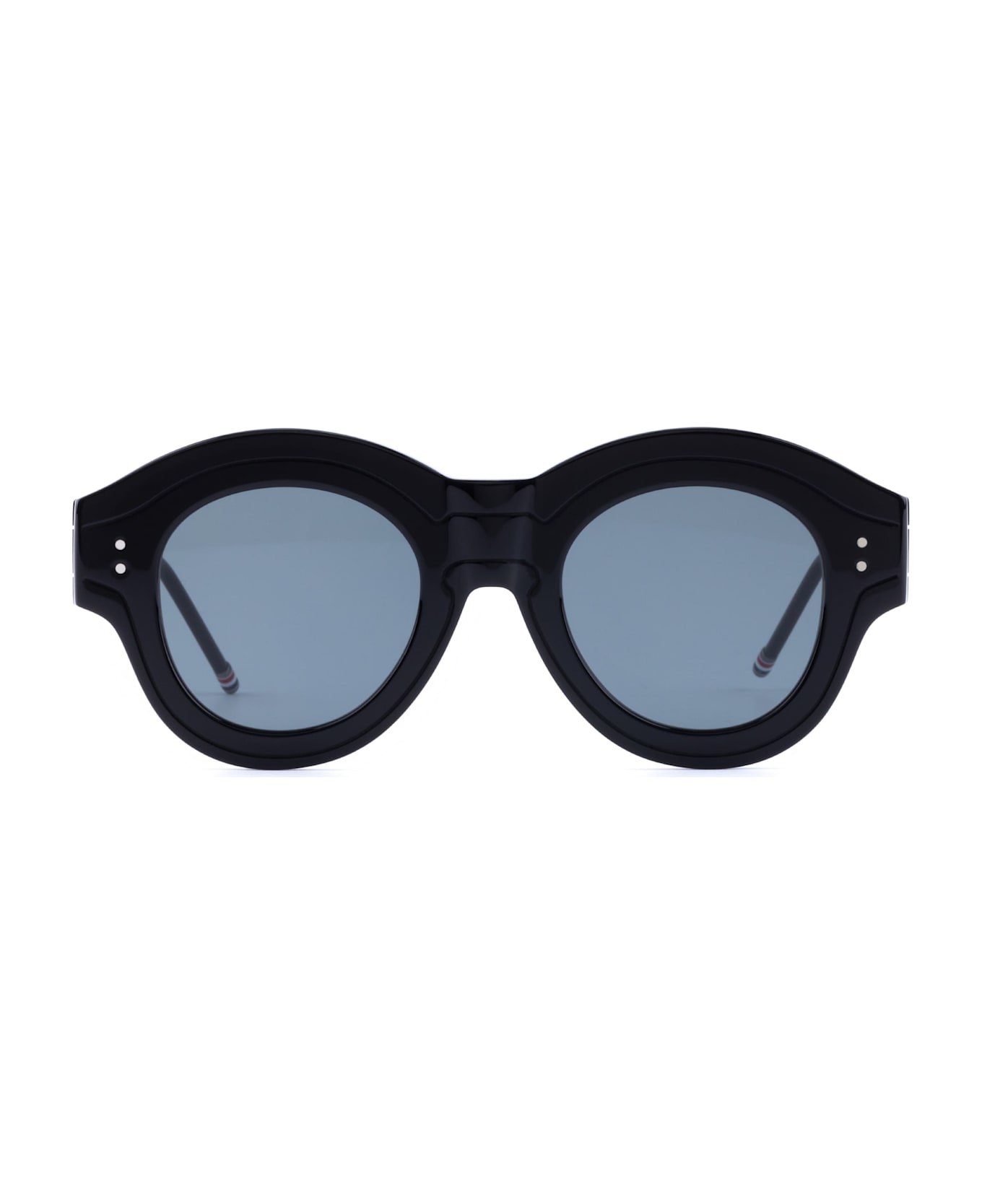 Thom Browne Round - Black Sunglasses - Black