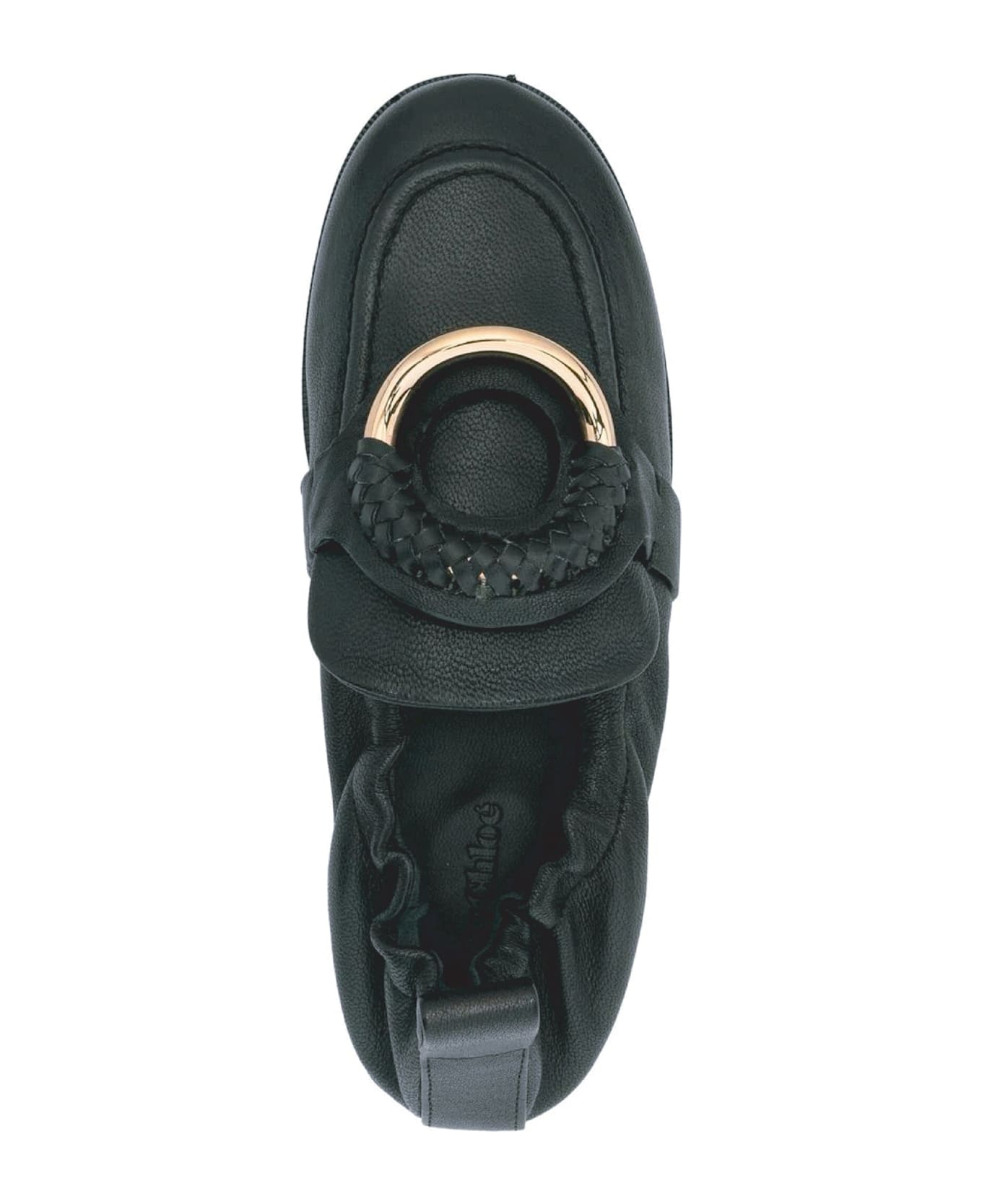 See by Chloé Hana Leather Loafers - Black