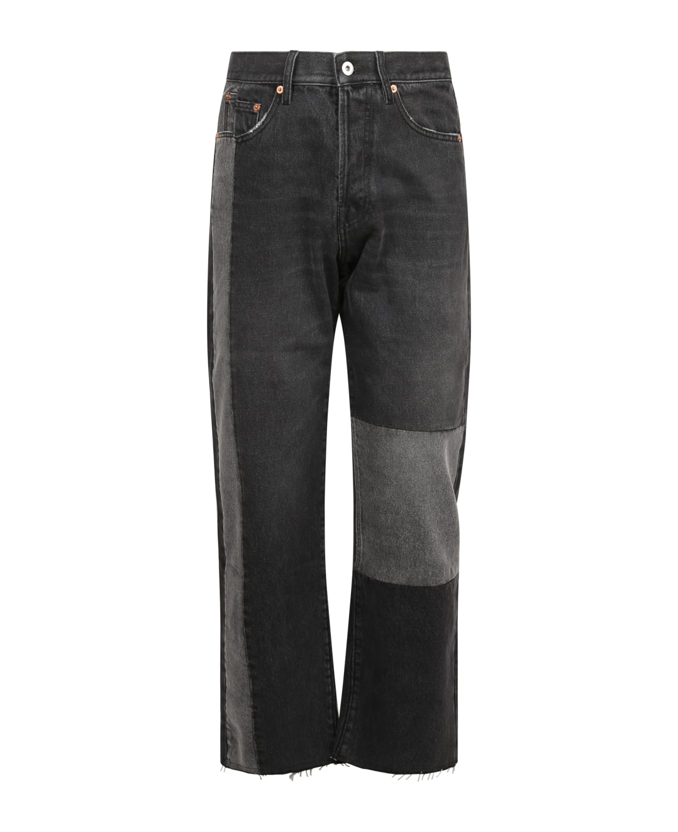 Valentino Jeans 5 Tasche Patch Grigio - Grey デニム