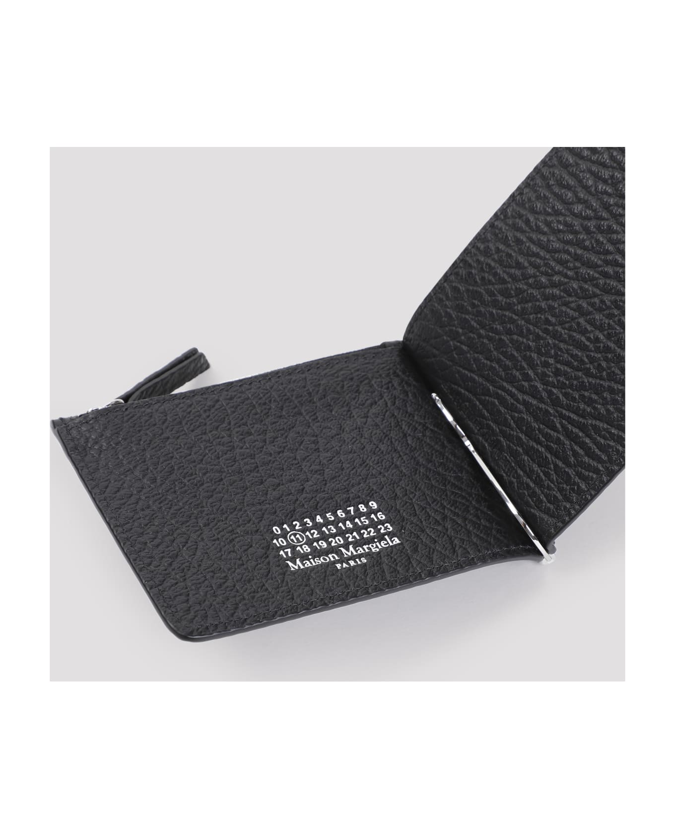 Maison Margiela Slim 2 Pincer Wallet - Black