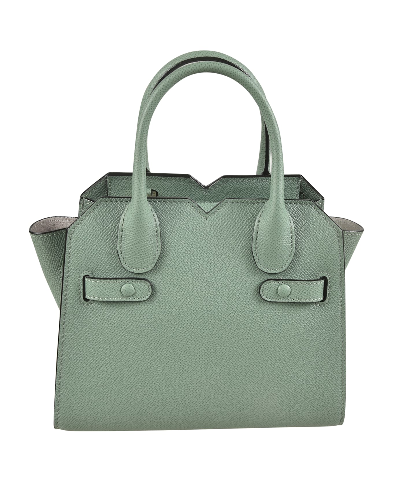 Valextra Micro Milano Tote - Eucalyptus
