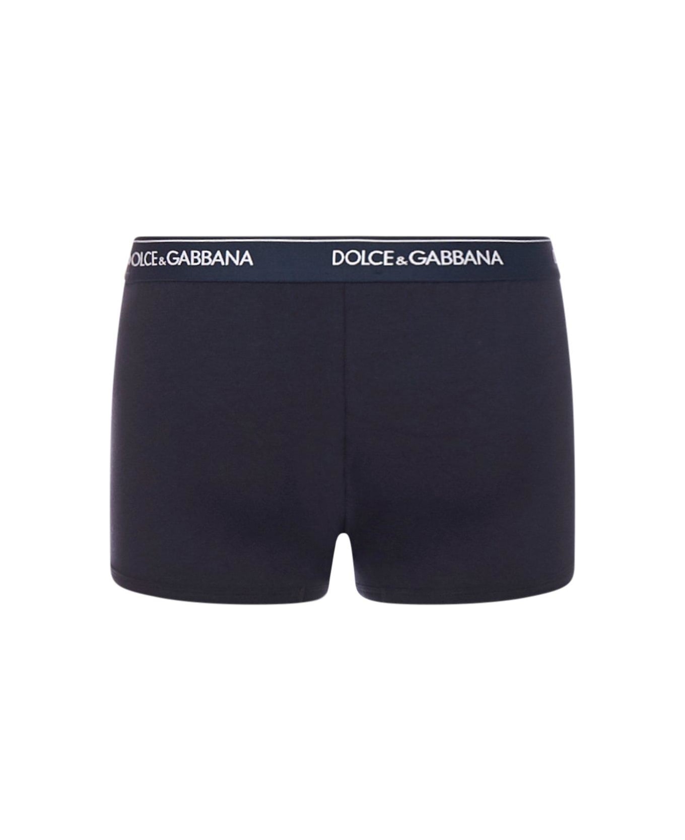 Dolce 
Gabbana Logo Boxer Shorts - BLUE NAVY