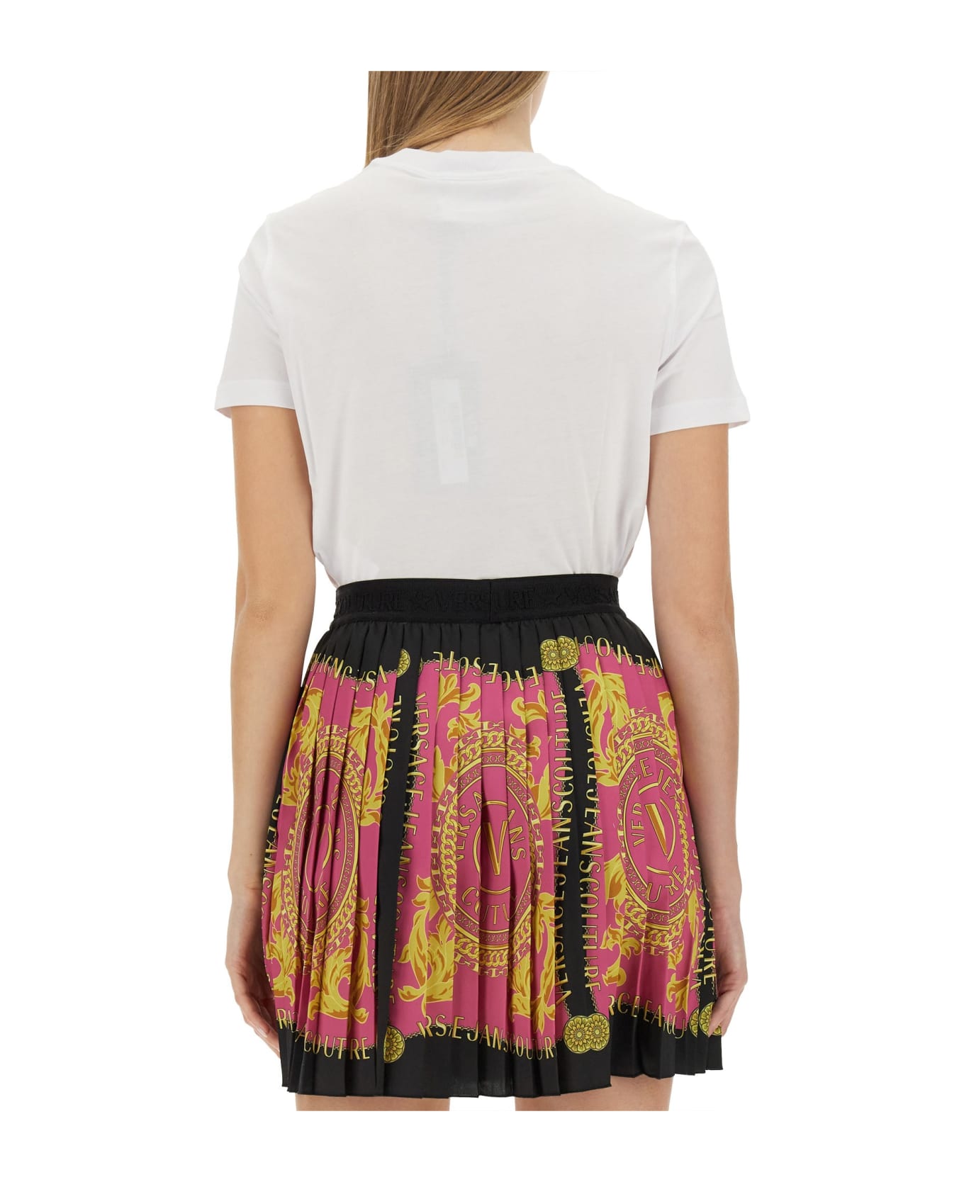 Versace Jeans Couture Printed T-shirt - BIANCO