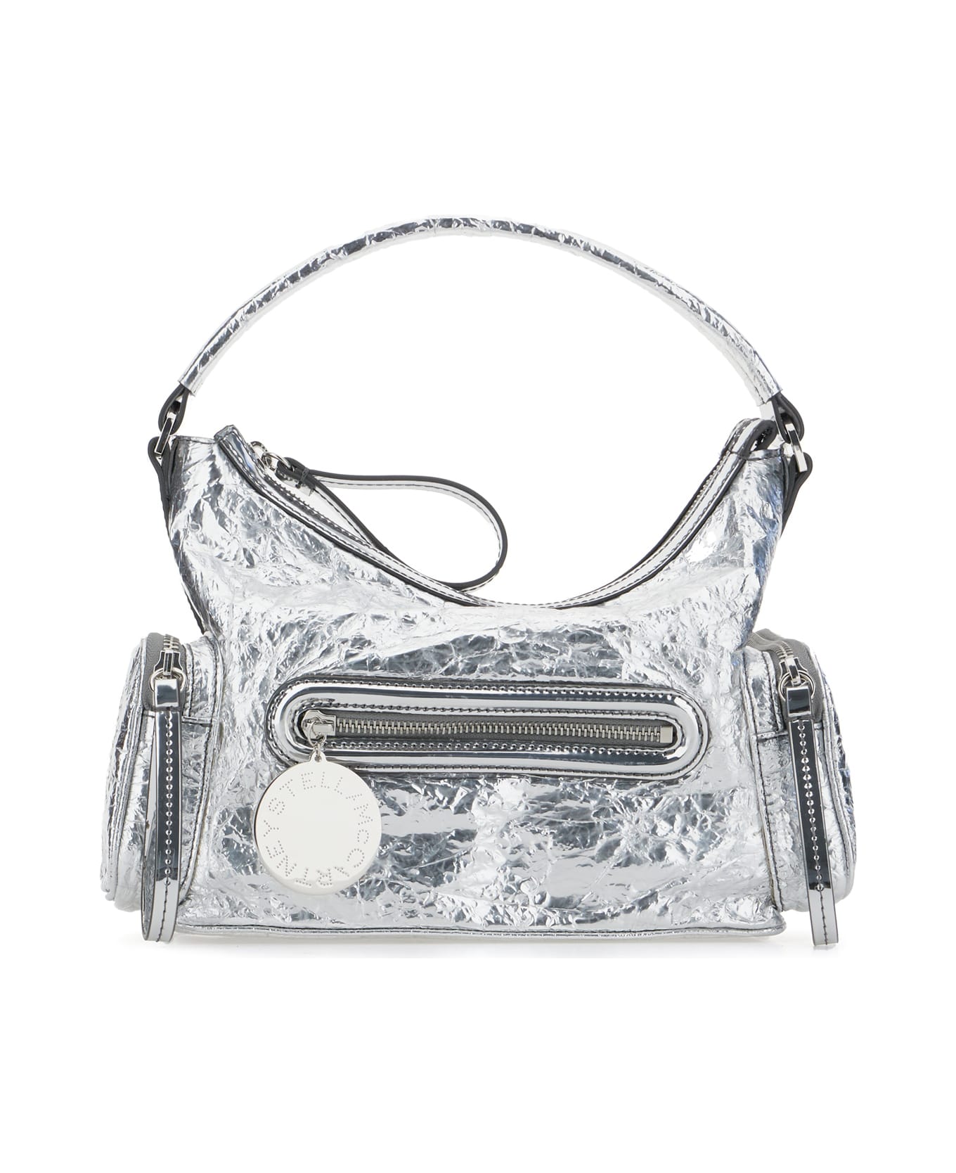 Stella McCartney Silver Polyester Small Dartmoor Handbag - SILVER