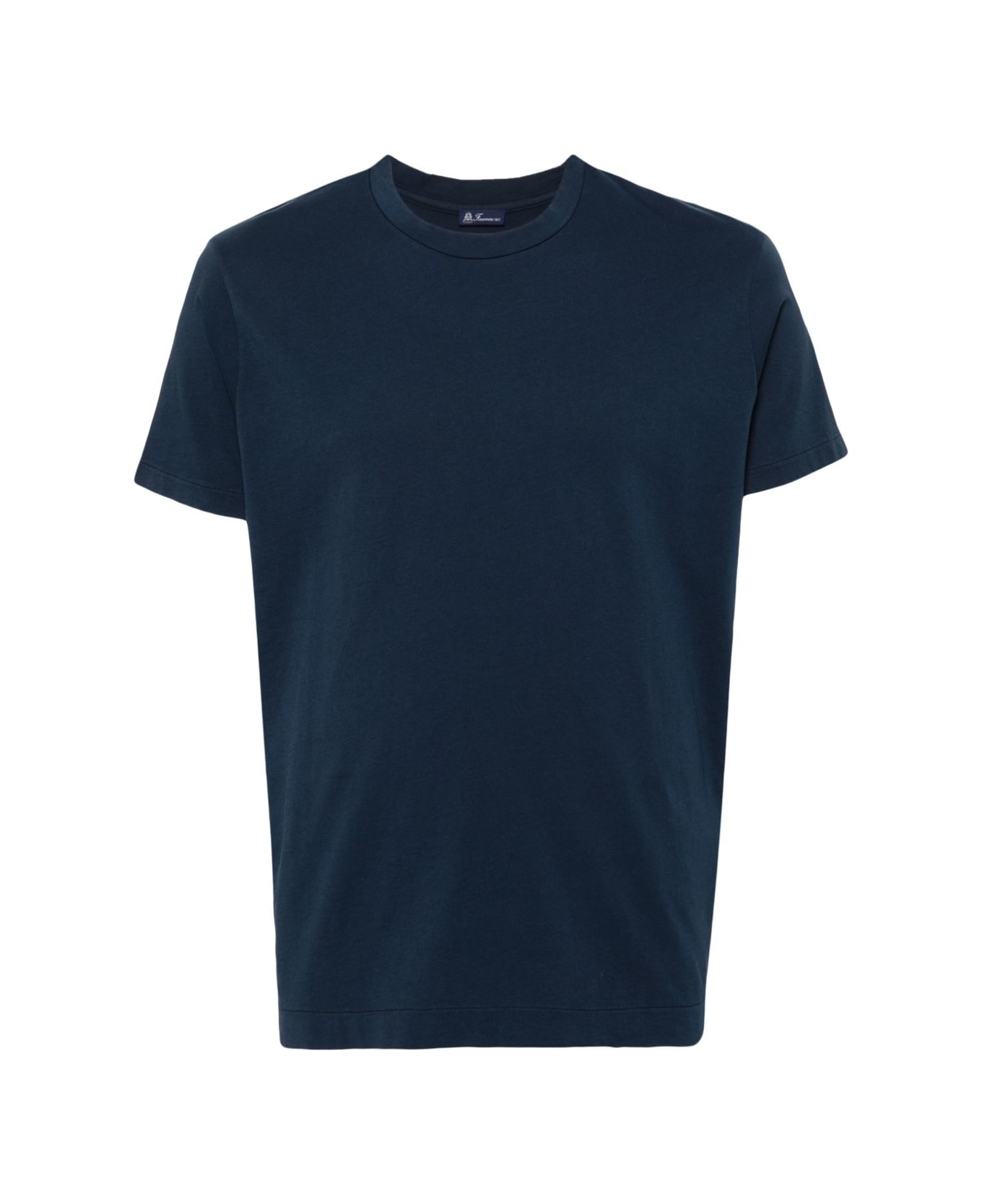 Finamore Cotton T-shirt - Blue