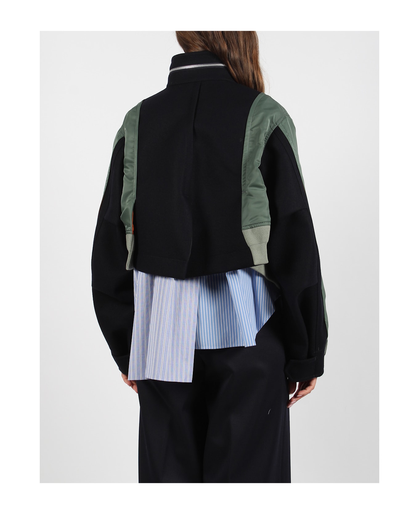 Sacai Boxy Jacket - Black