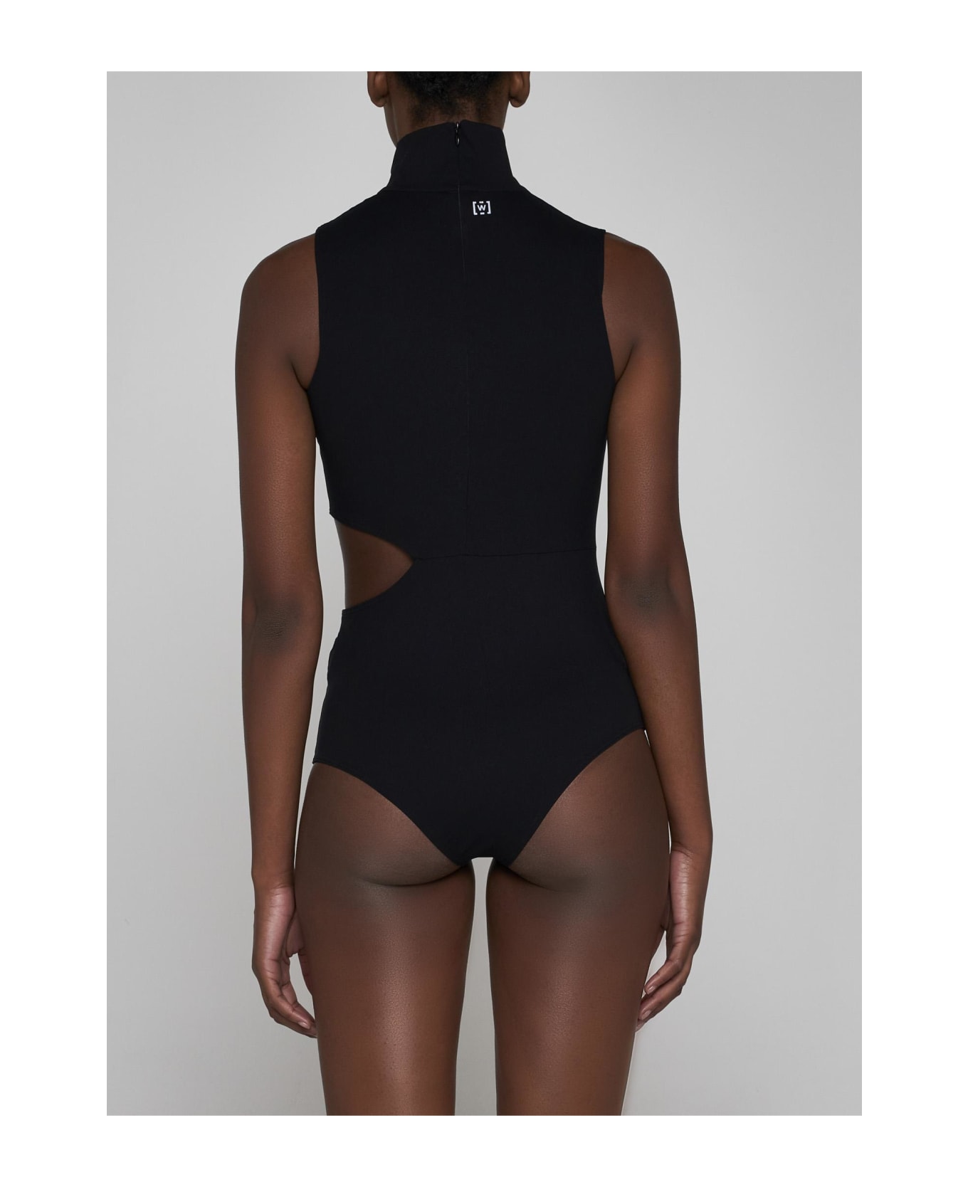 Wolford Warm Up Jersey Bodysuit - BLACK ボディスーツ