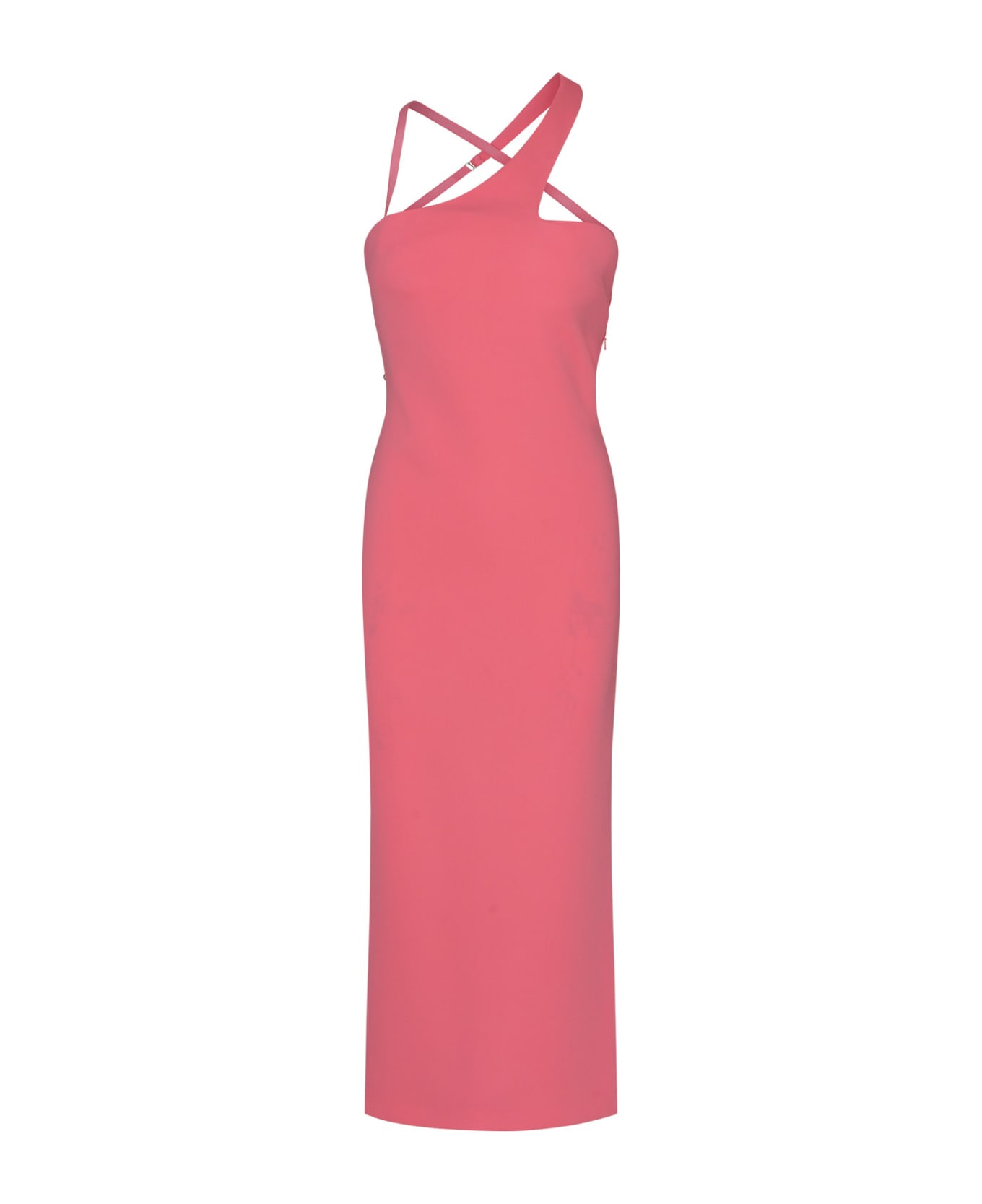 SportMax Pink Viscose Dress - Rosa ワンピース＆ドレス