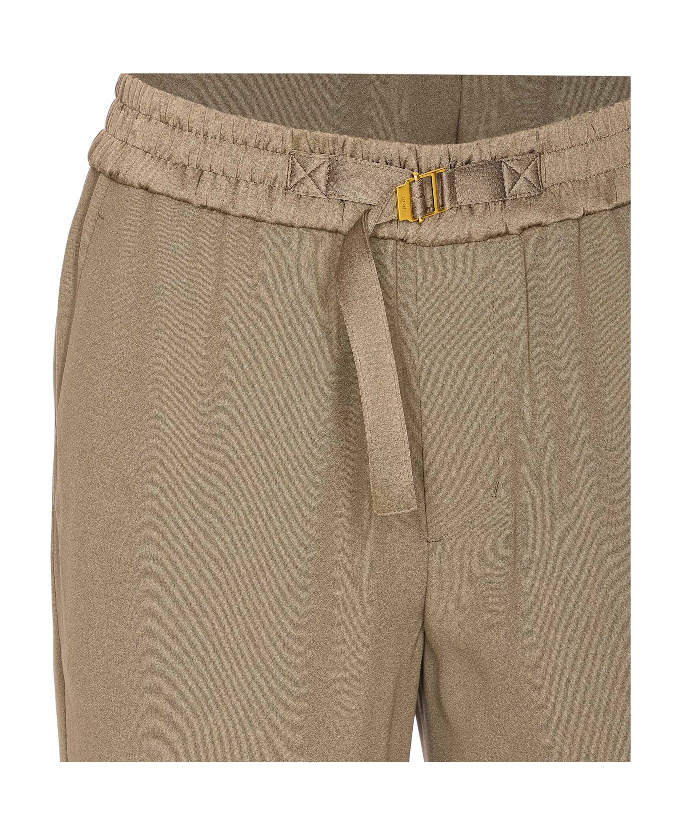 Ami Alexandre Mattiussi Flare Pants - NEUTRALS
