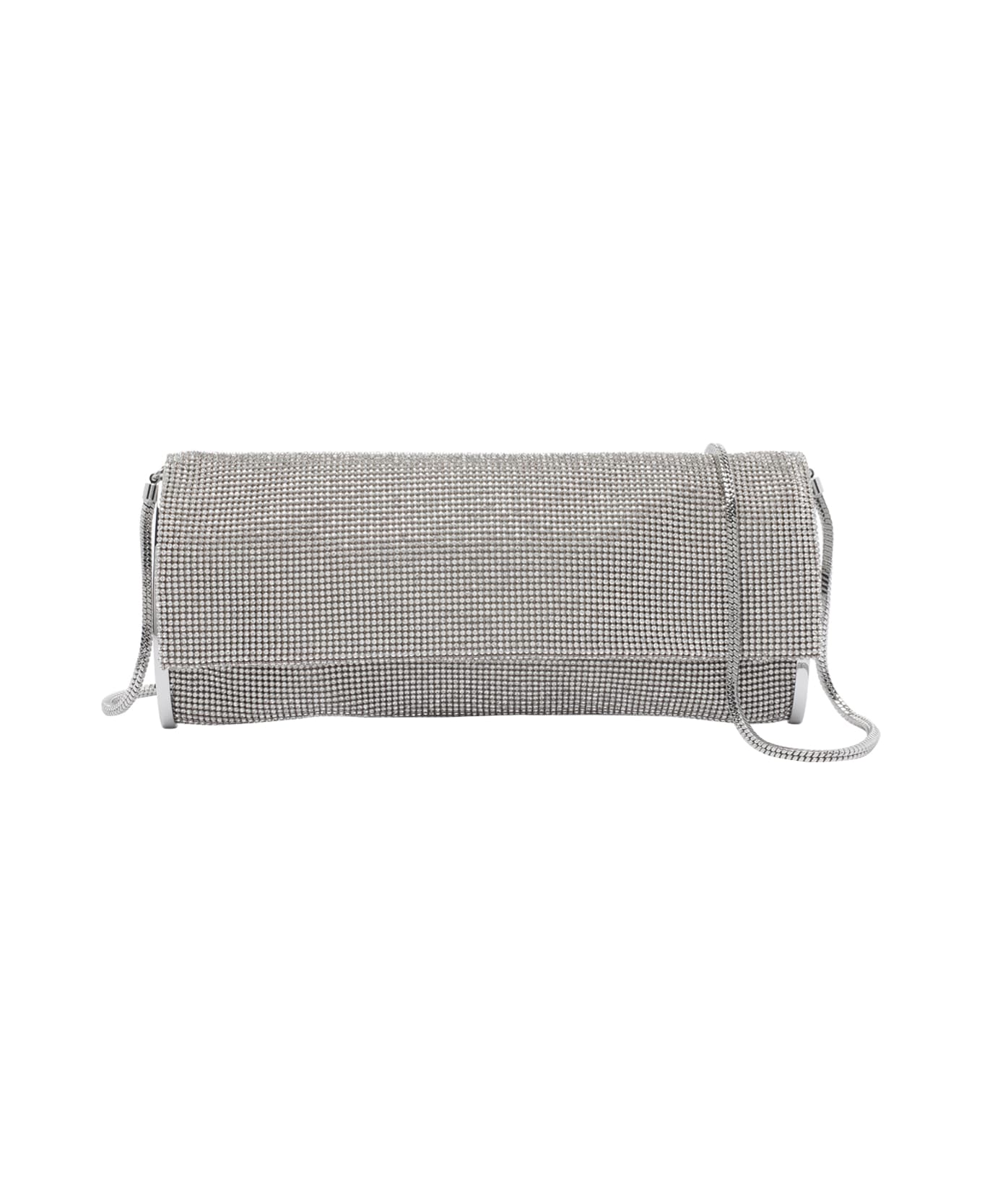 Benedetta Bruzziches Kate Crystal Crossbody Bag - Silver