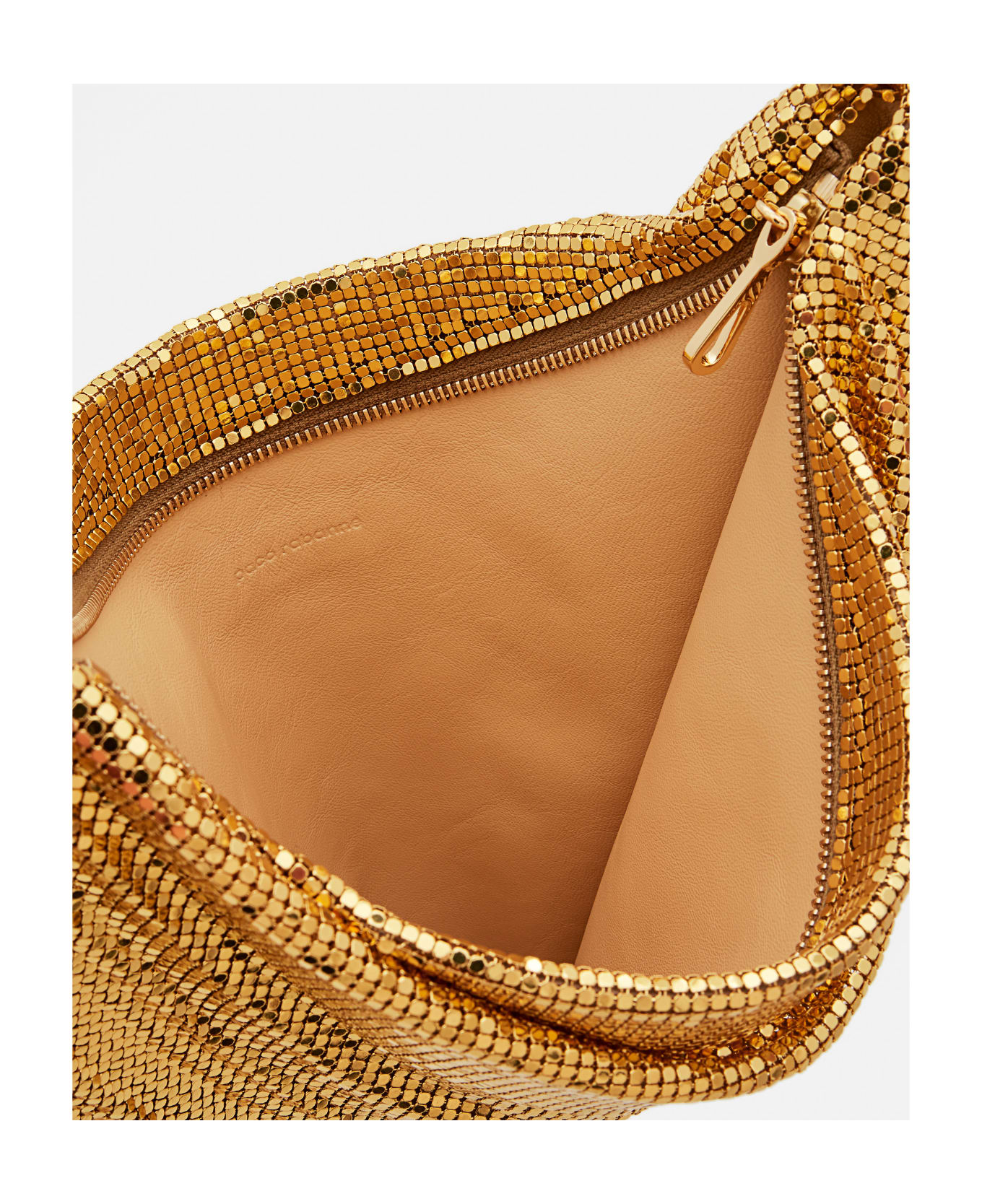 Paco Rabanne Pixel Tube Shoulder Bag - Golden トートバッグ