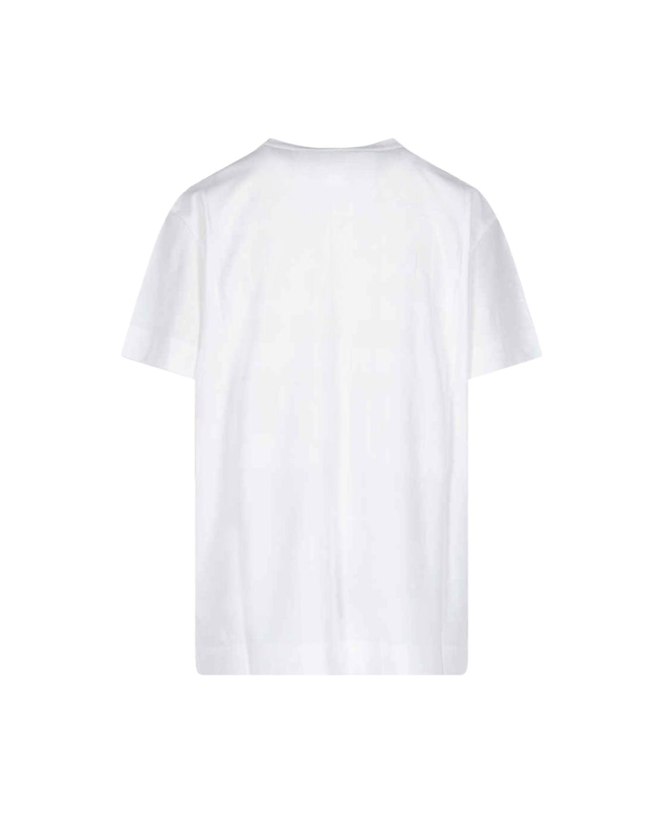 Givenchy Logo T-shirt - WHITE Tシャツ